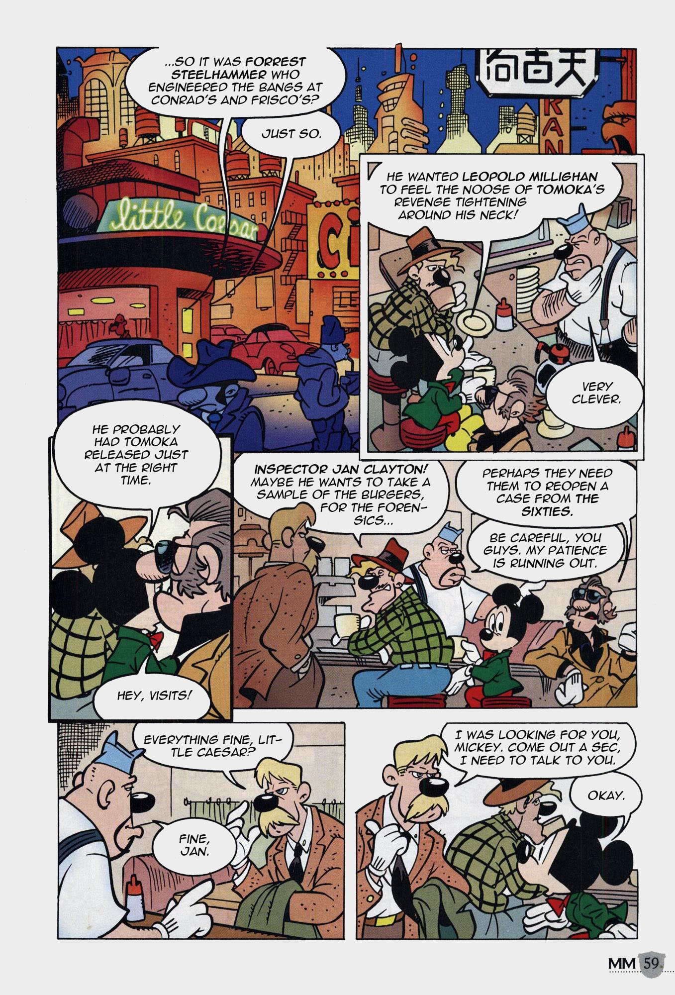 Read online Mickey Mouse Mystery Magazine comic -  Issue #1 - 59