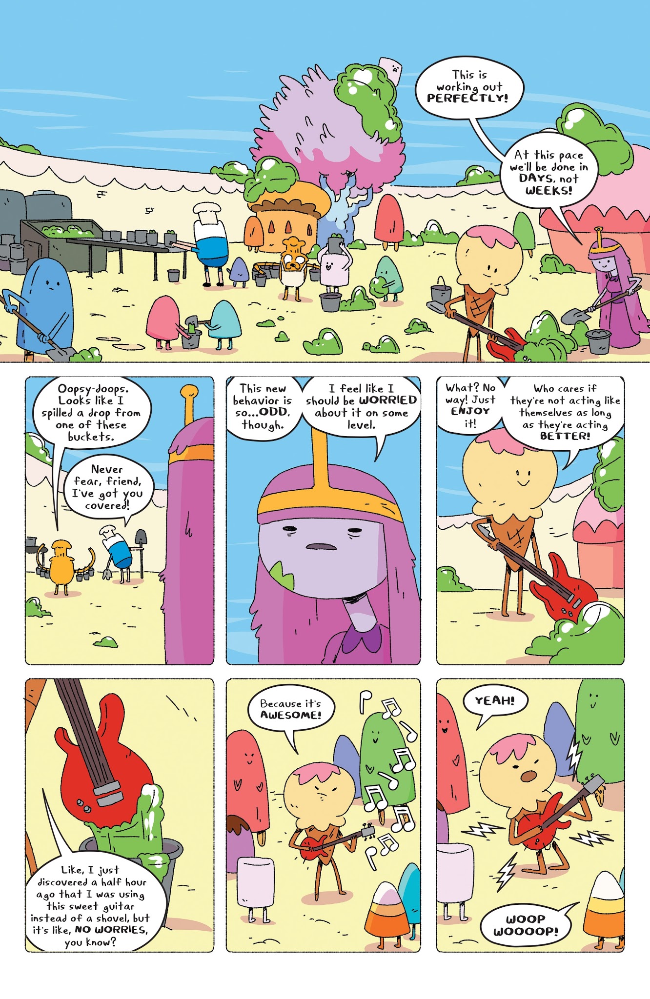 Read online Adventure Time comic -  Issue #71 - 12