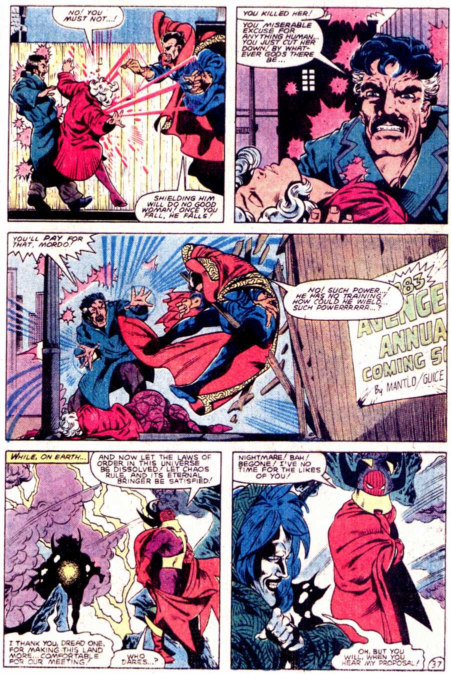 What If? (1977) issue 40 - Dr Strange had not become master of The mystic arts - Page 38