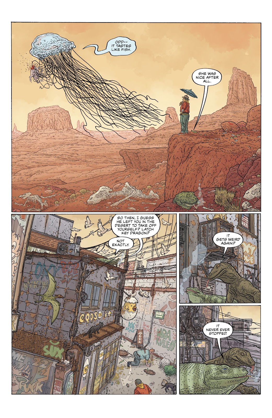 Shaolin Cowboy: Cruel to Be Kin issue 4 - Page 6