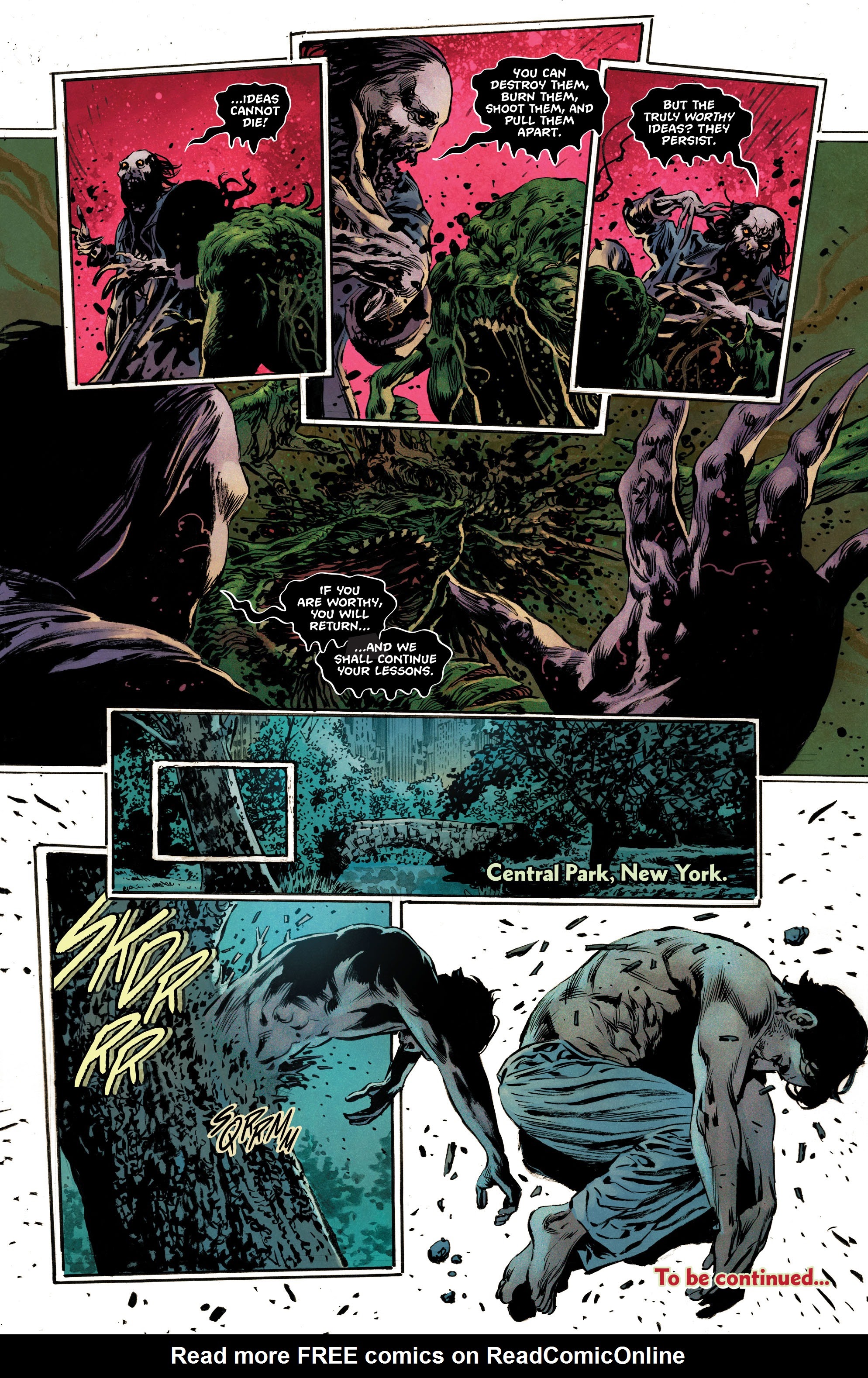 Read online The Swamp Thing comic -  Issue #1 - 21