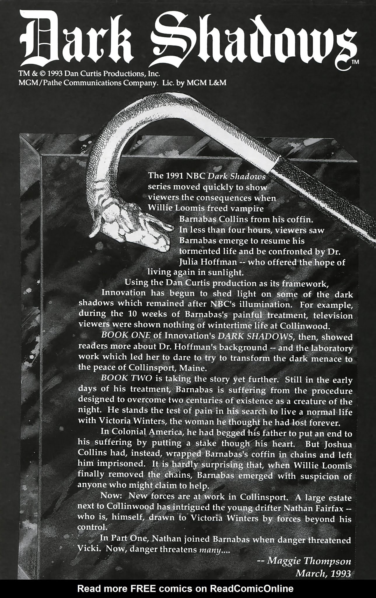 Read online Dark Shadows: Book Two comic -  Issue #2 - 2