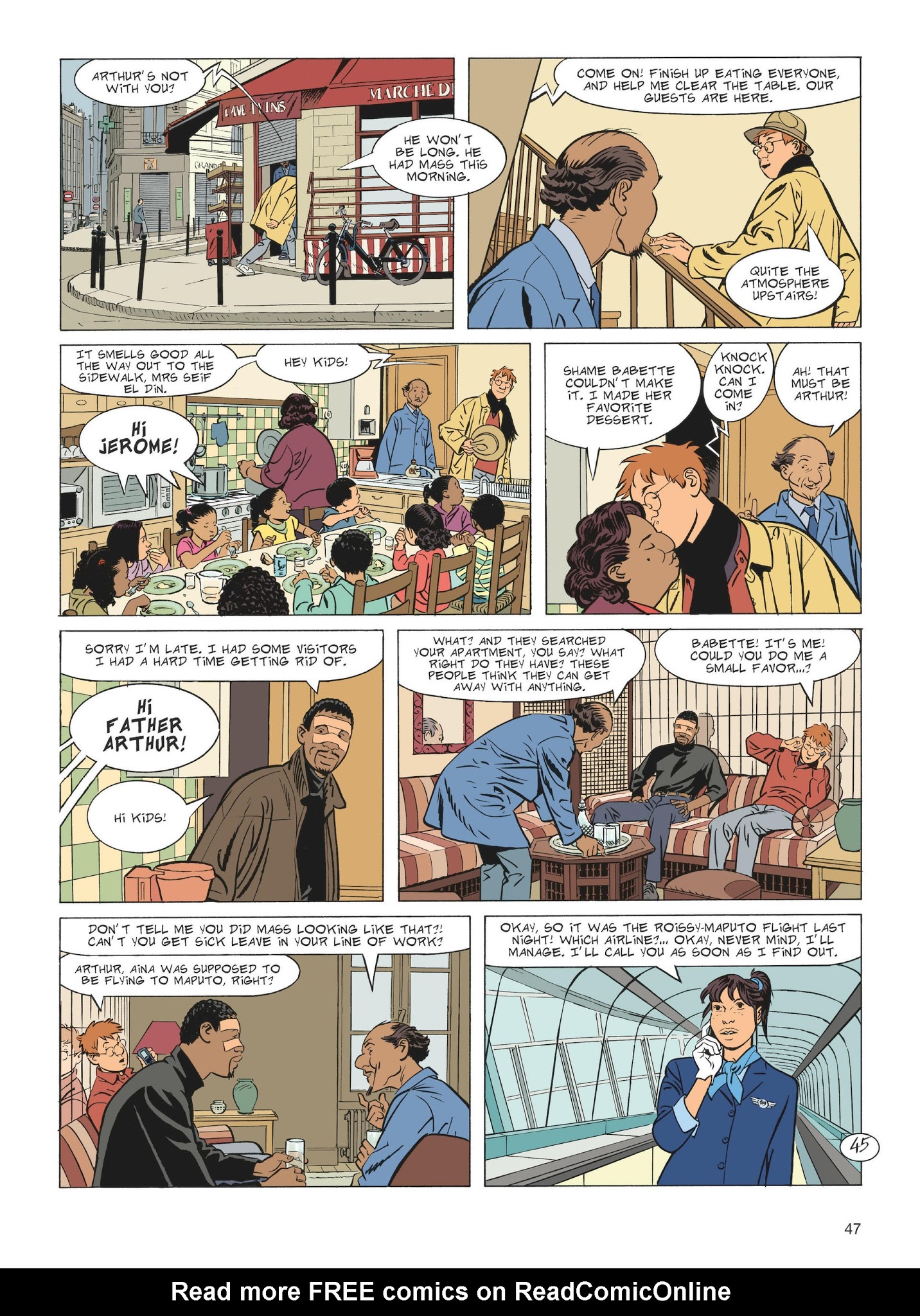 Read online Jerome K. Jerome Bloche comic -  Issue #3 - 47
