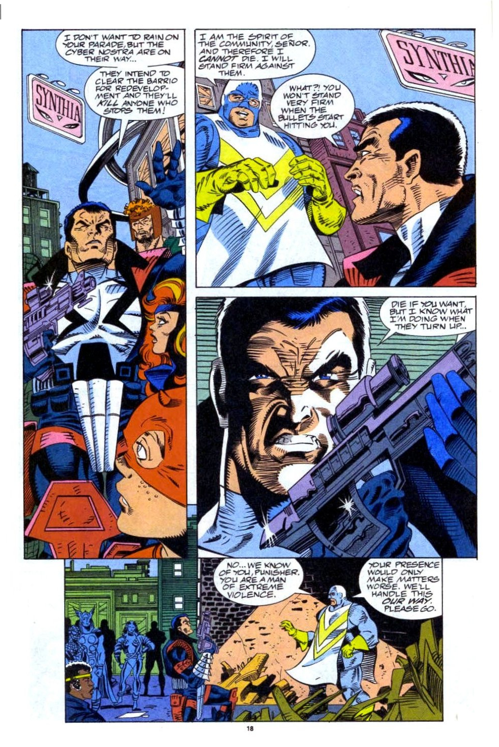 Read online Punisher 2099 comic -  Issue #4 - 17