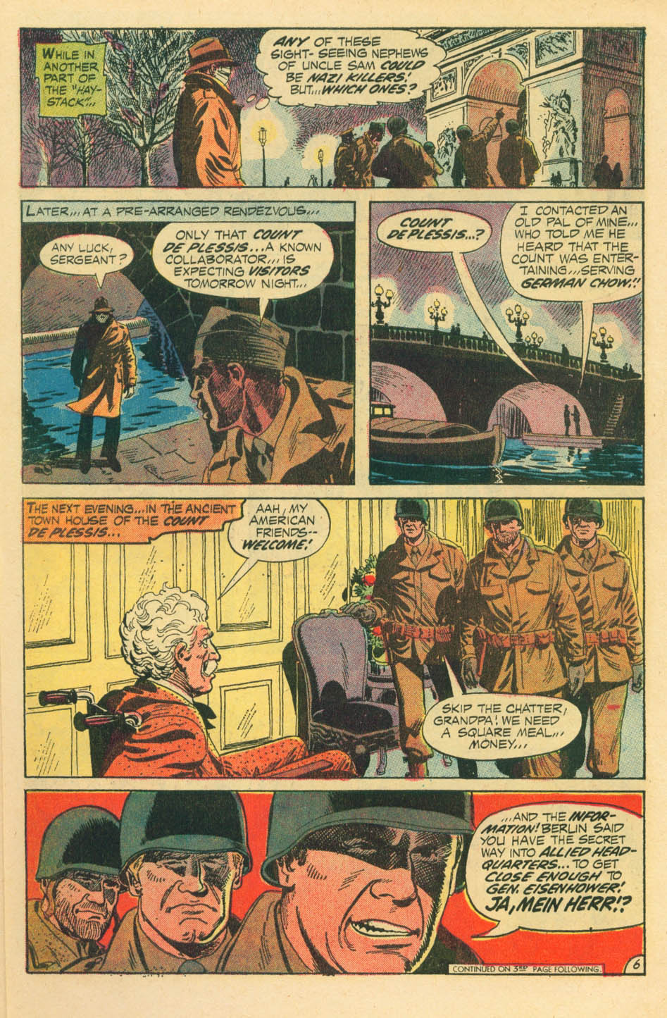 Read online Star Spangled War Stories (1952) comic -  Issue #163 - 7