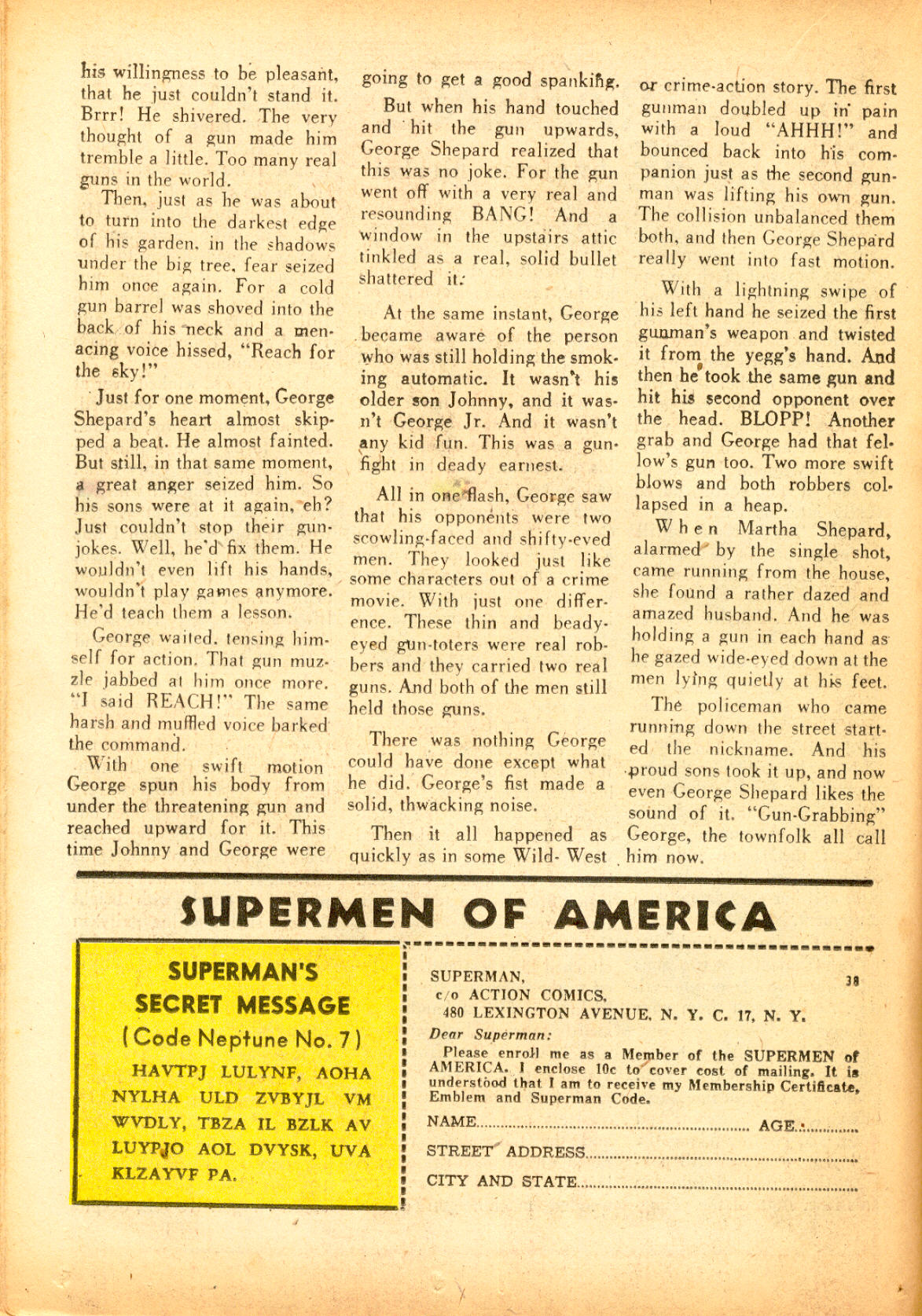 Read online Superman (1939) comic -  Issue #38 - 31