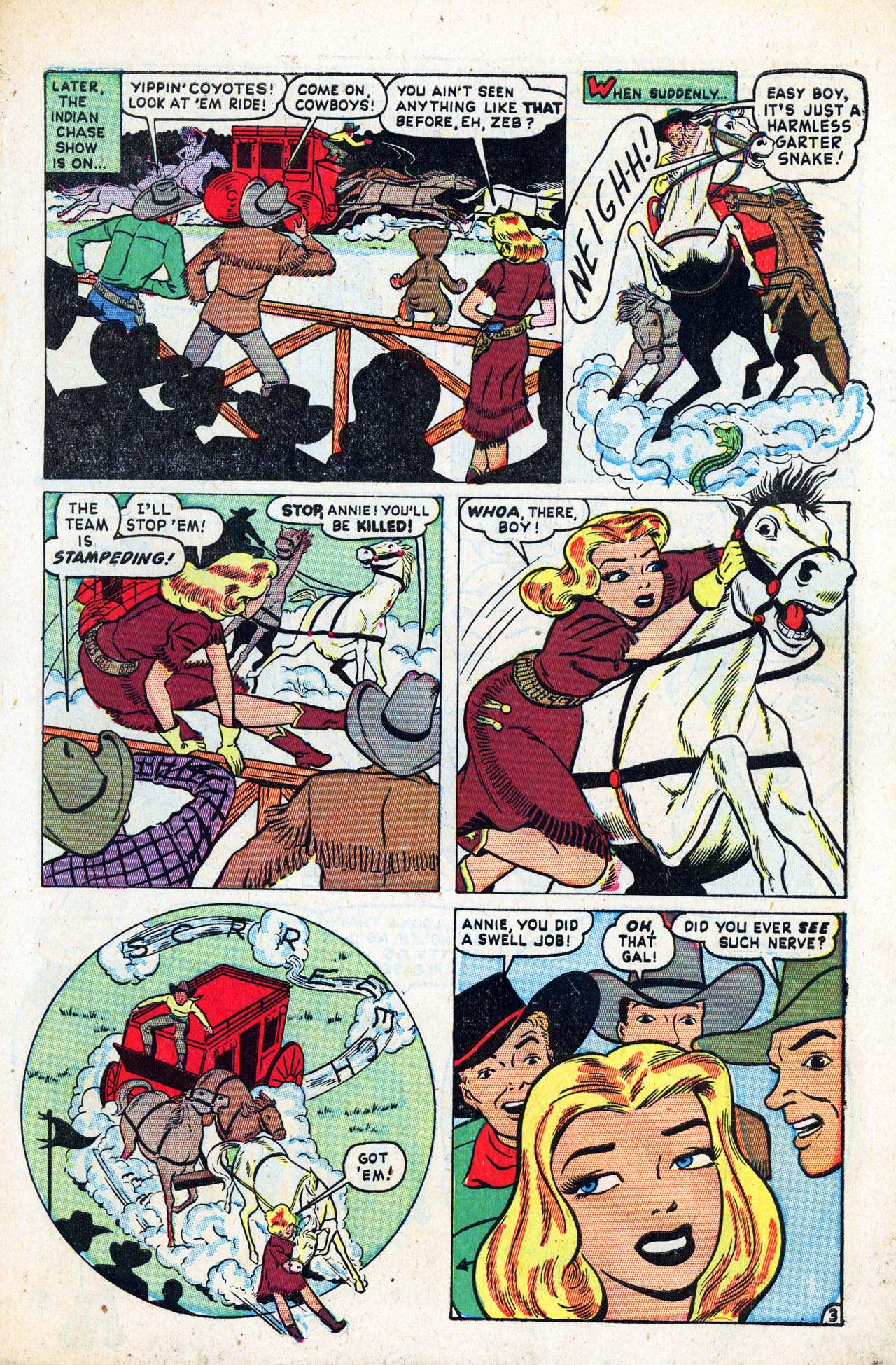 Read online Annie Oakley comic -  Issue #2 - 5