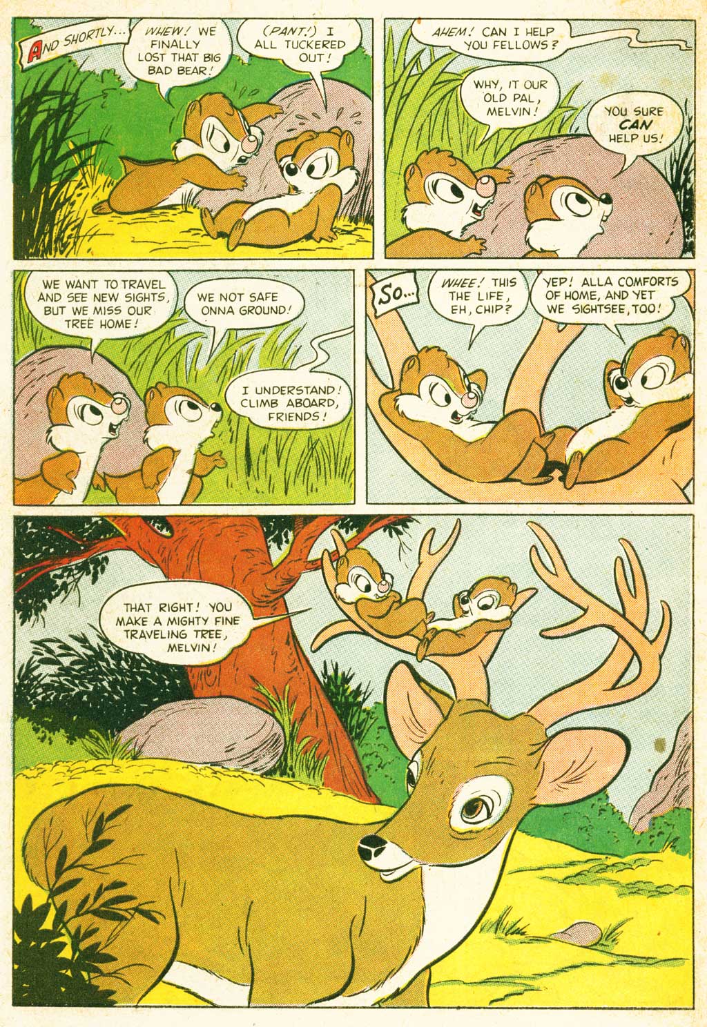 Read online Walt Disney's Chip 'N' Dale comic -  Issue #4 - 34