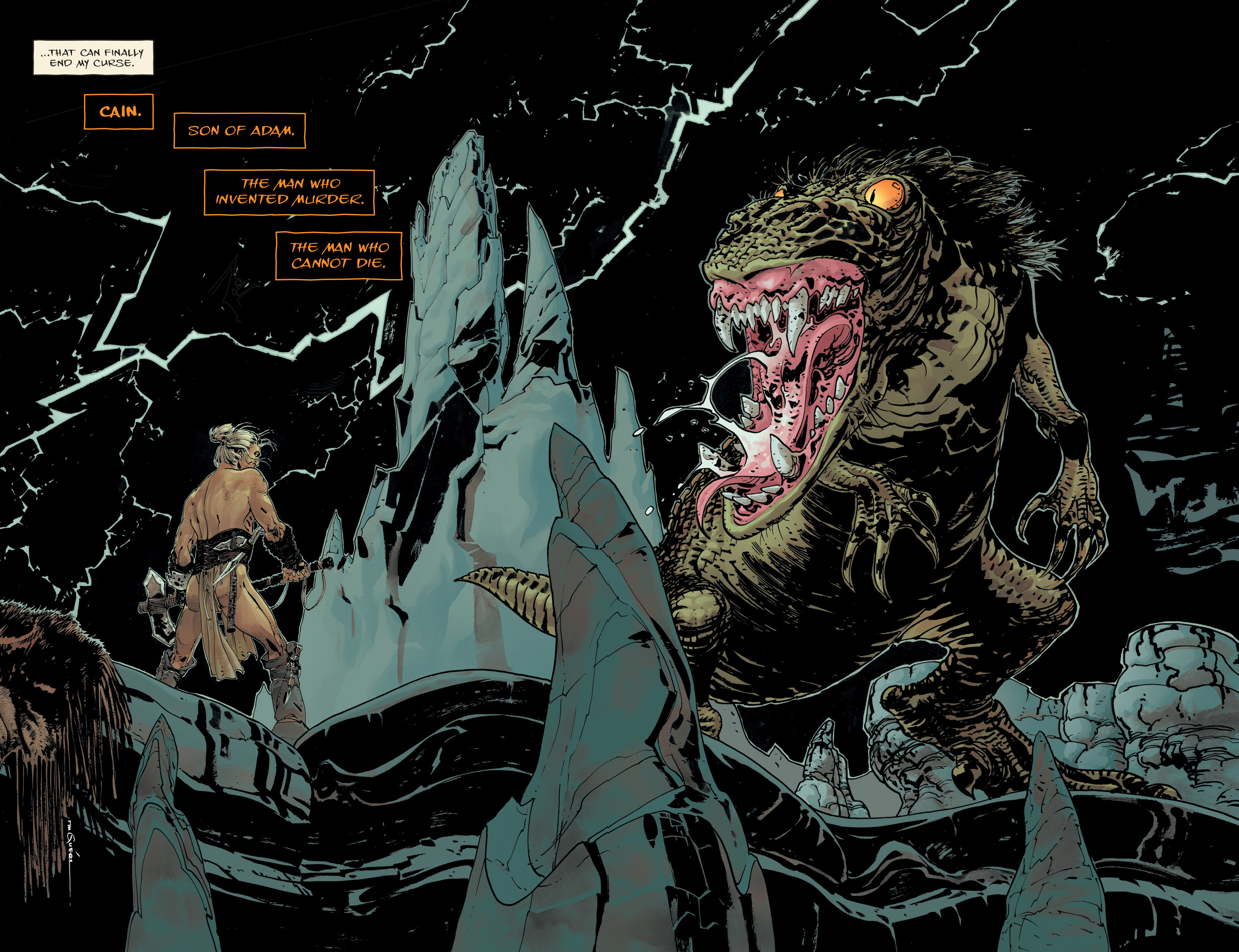 Read online The Goddamned comic -  Issue #1 - 24
