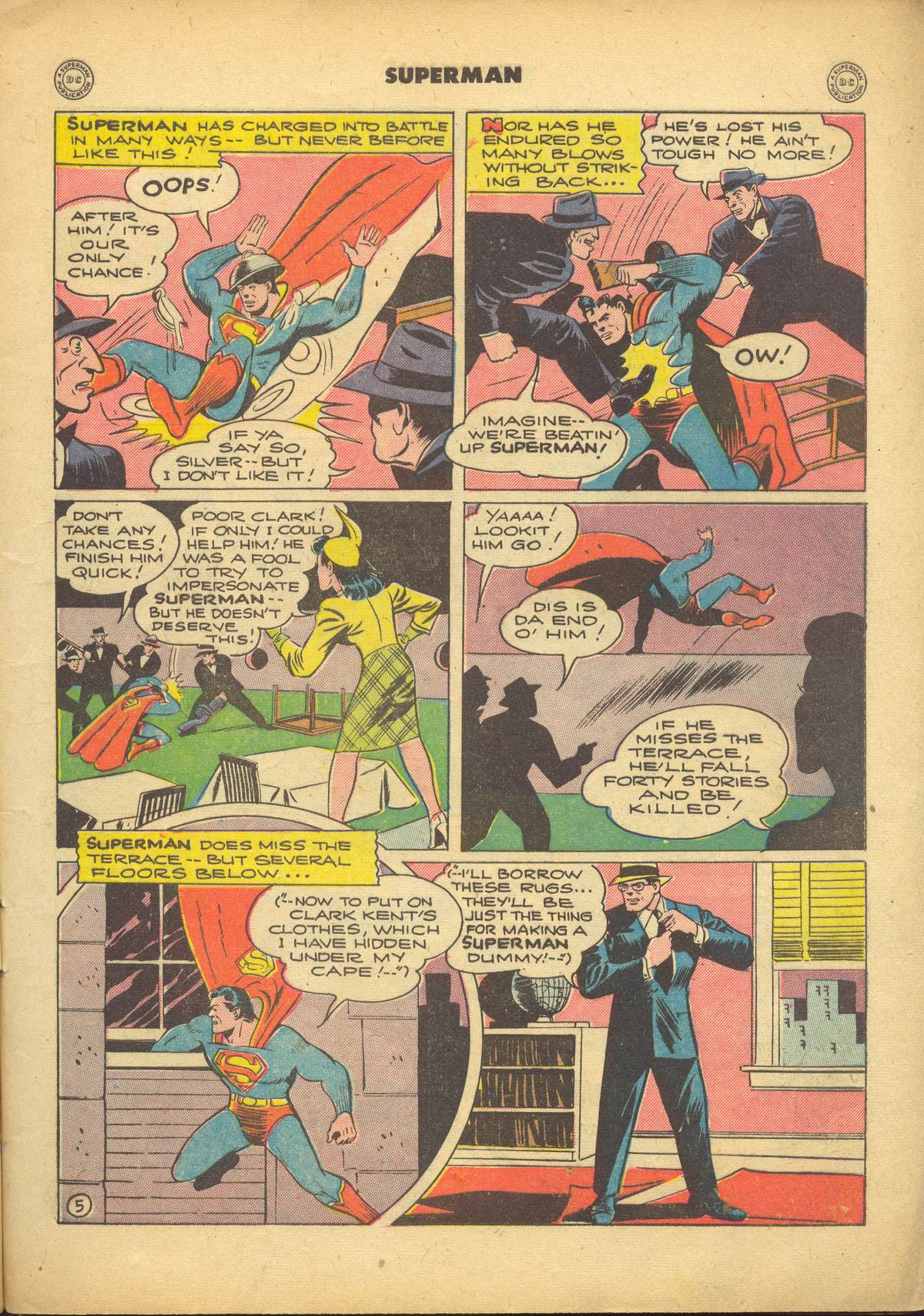 Read online Superman (1939) comic -  Issue #30 - 7