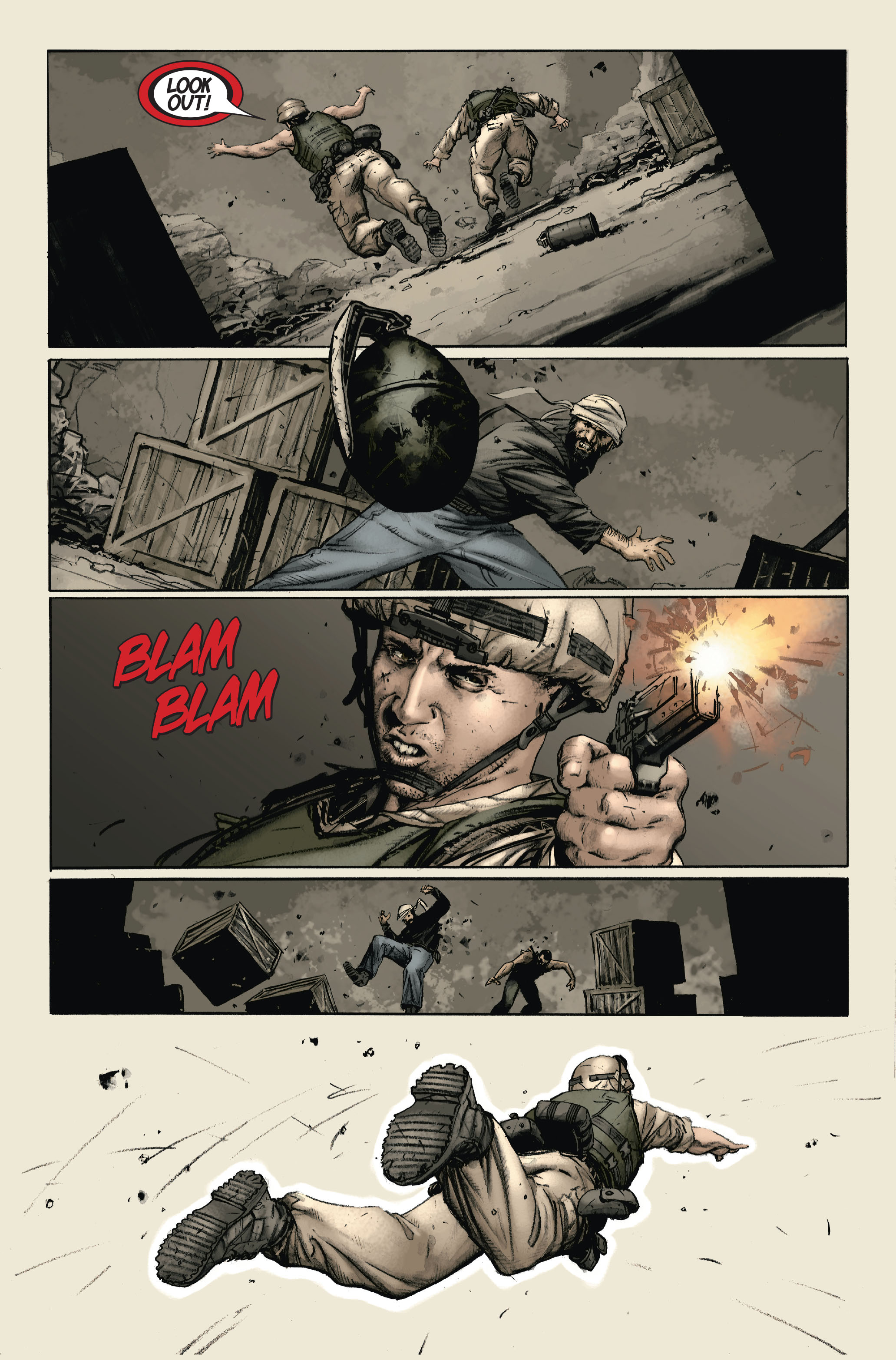 Read online Captain America: The Chosen comic -  Issue #2 - 12