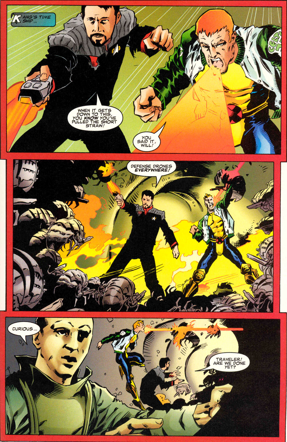 Star Trek: The Next Generation/X-Men: Second Contact issue Full - Page 56