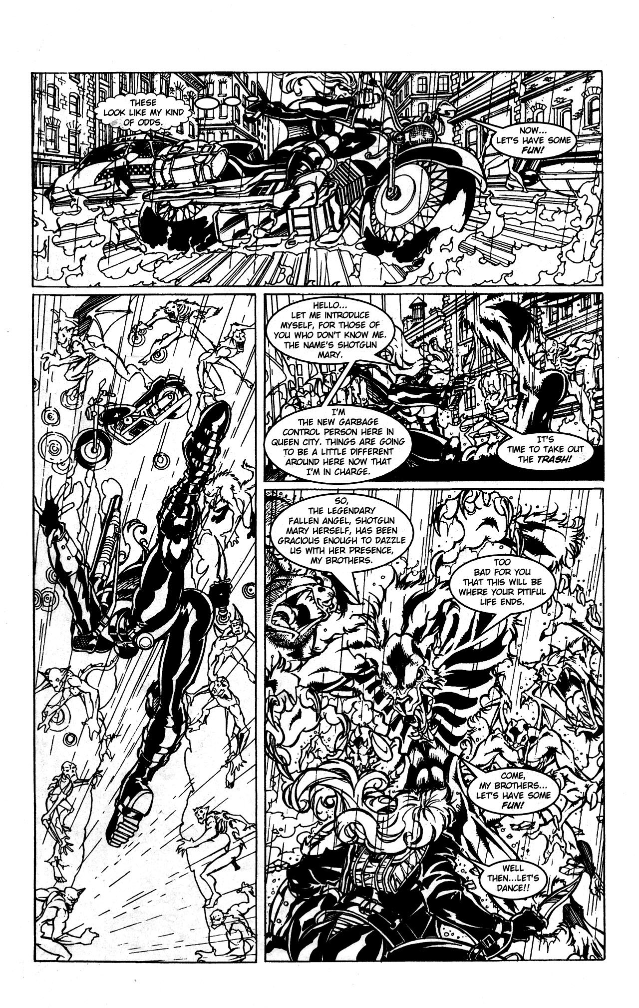 Read online Razor and Warrior Nun Areala: Dark Prophecy comic -  Issue #3 - 8