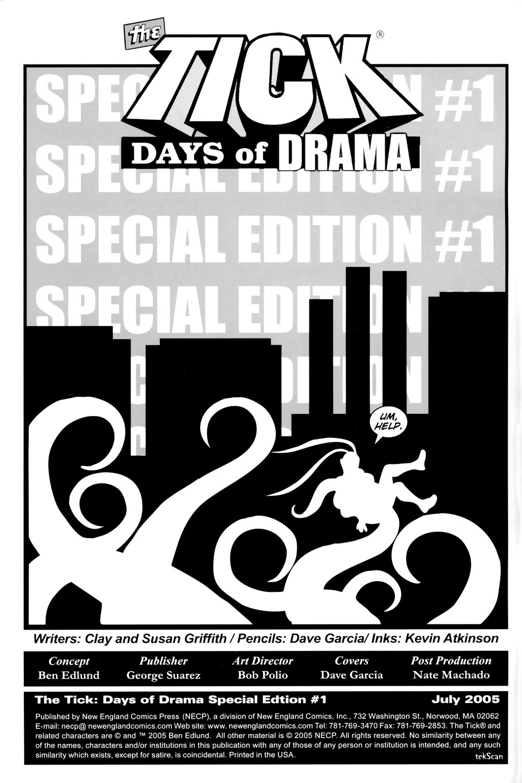 Read online The Tick: Days of Drama comic -  Issue #1 - 4