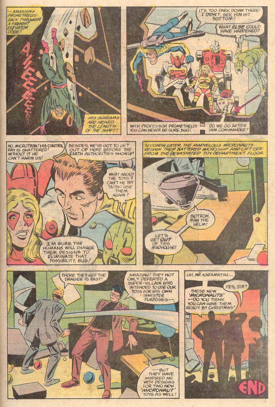 Read online Micronauts (1979) comic -  Issue # _Annual 2 - 31