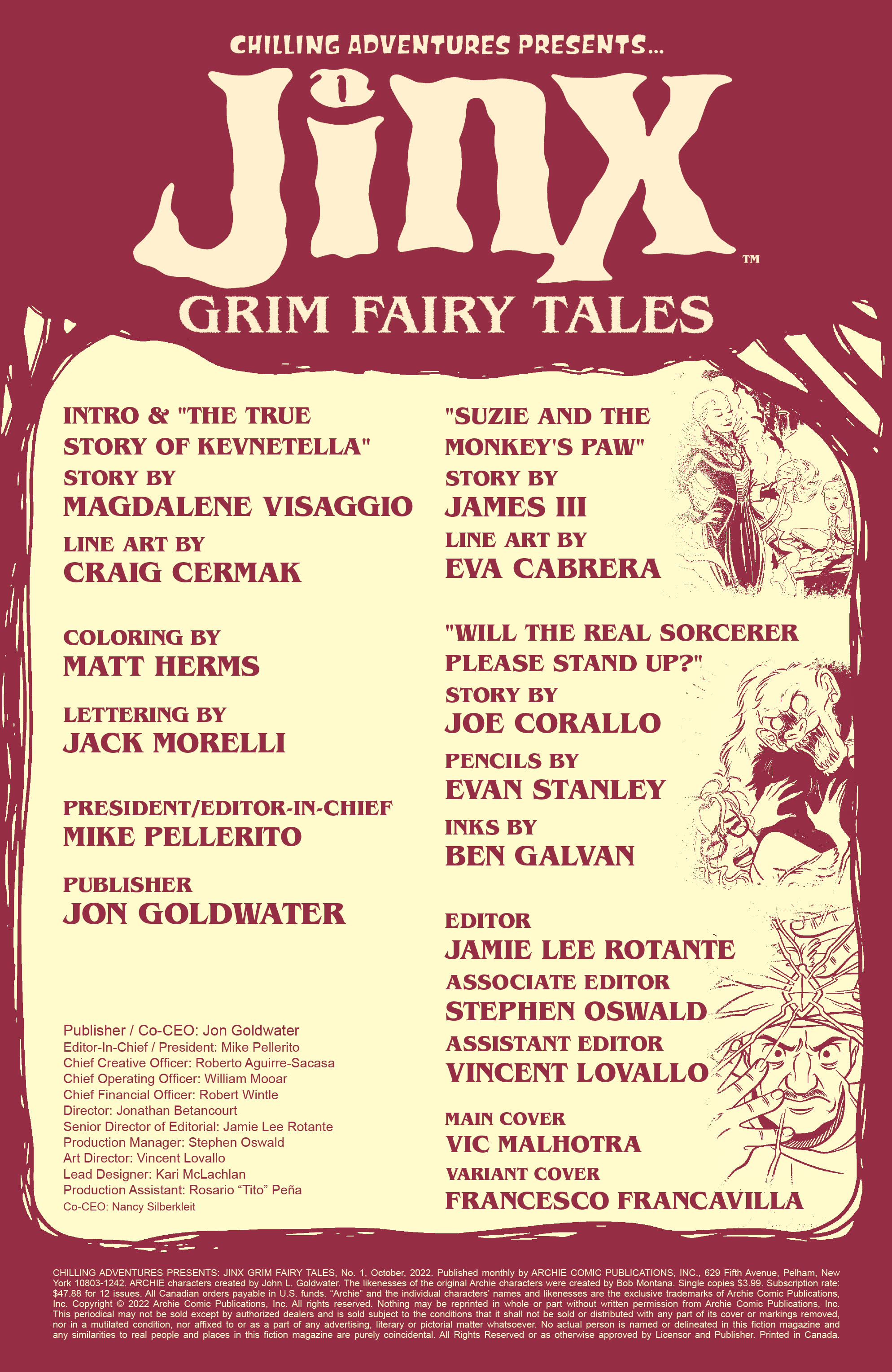 Read online Chilling Adventures Presents: Jinx’s Grim Fairy Tales comic -  Issue # Full - 2