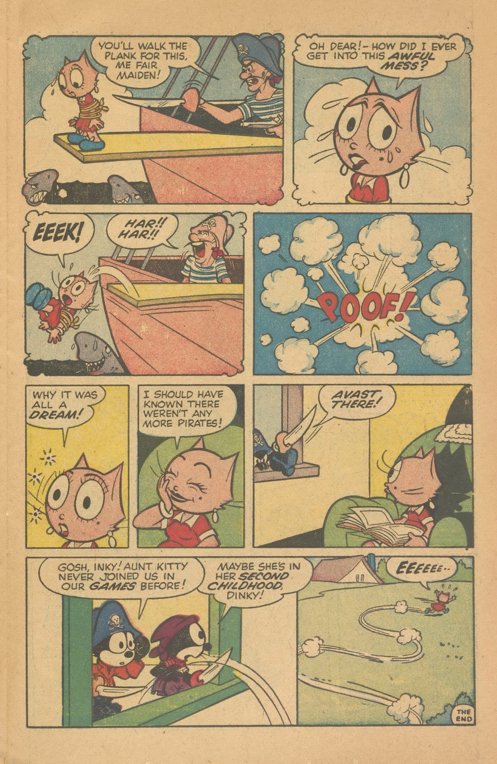 Read online Felix the Cat (1955) comic -  Issue #107 - 11