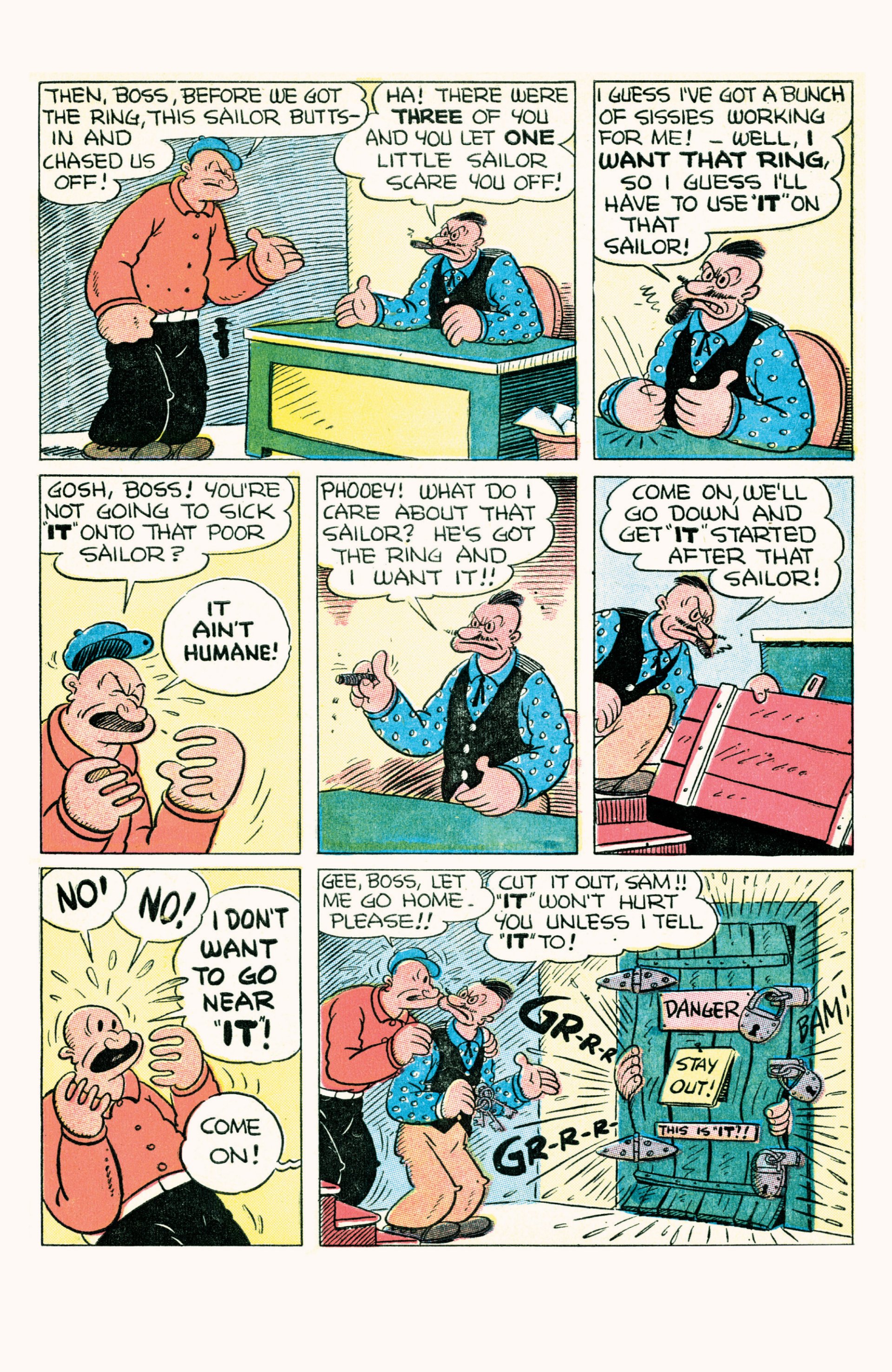 Read online Classic Popeye comic -  Issue #7 - 7