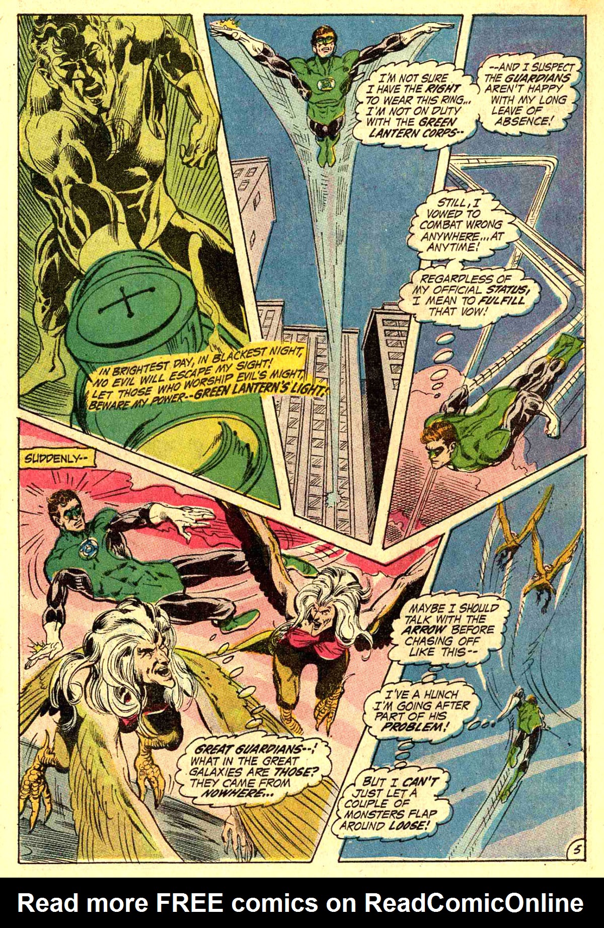 Read online Green Lantern (1960) comic -  Issue #82 - 7