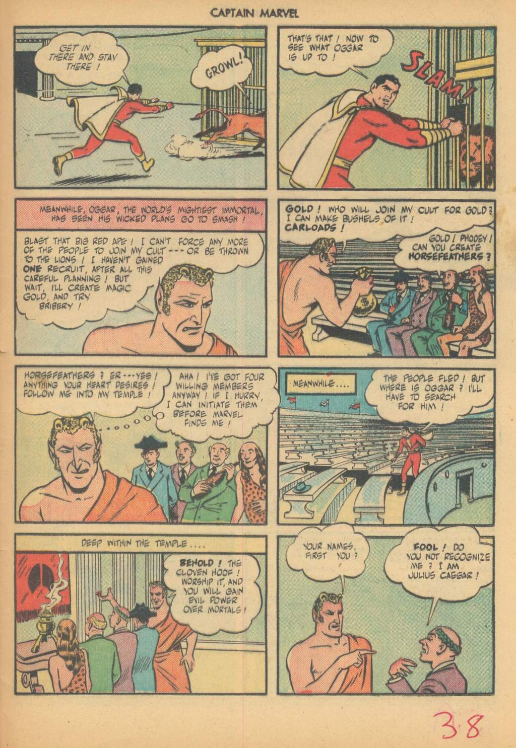 Read online Captain Marvel Adventures comic -  Issue #63 - 41