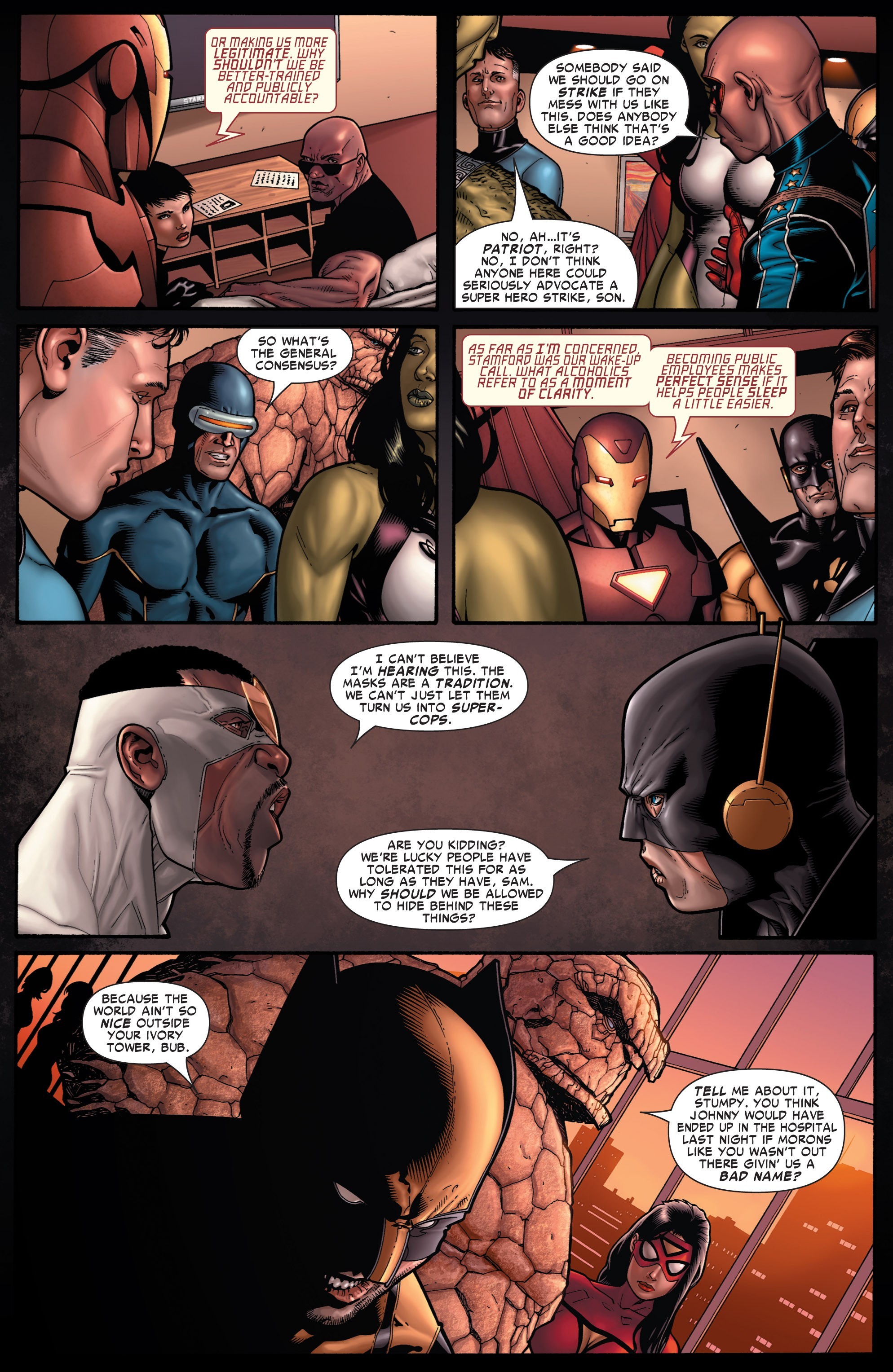Read online Civil War (2006) comic -  Issue #1 - 20