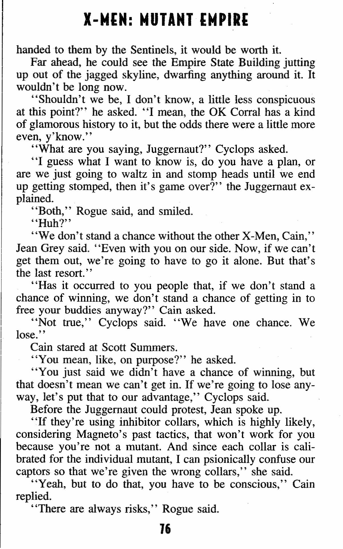 Read online X-Men: Mutant Empire comic -  Issue # TPB 3 (Part 1) - 75