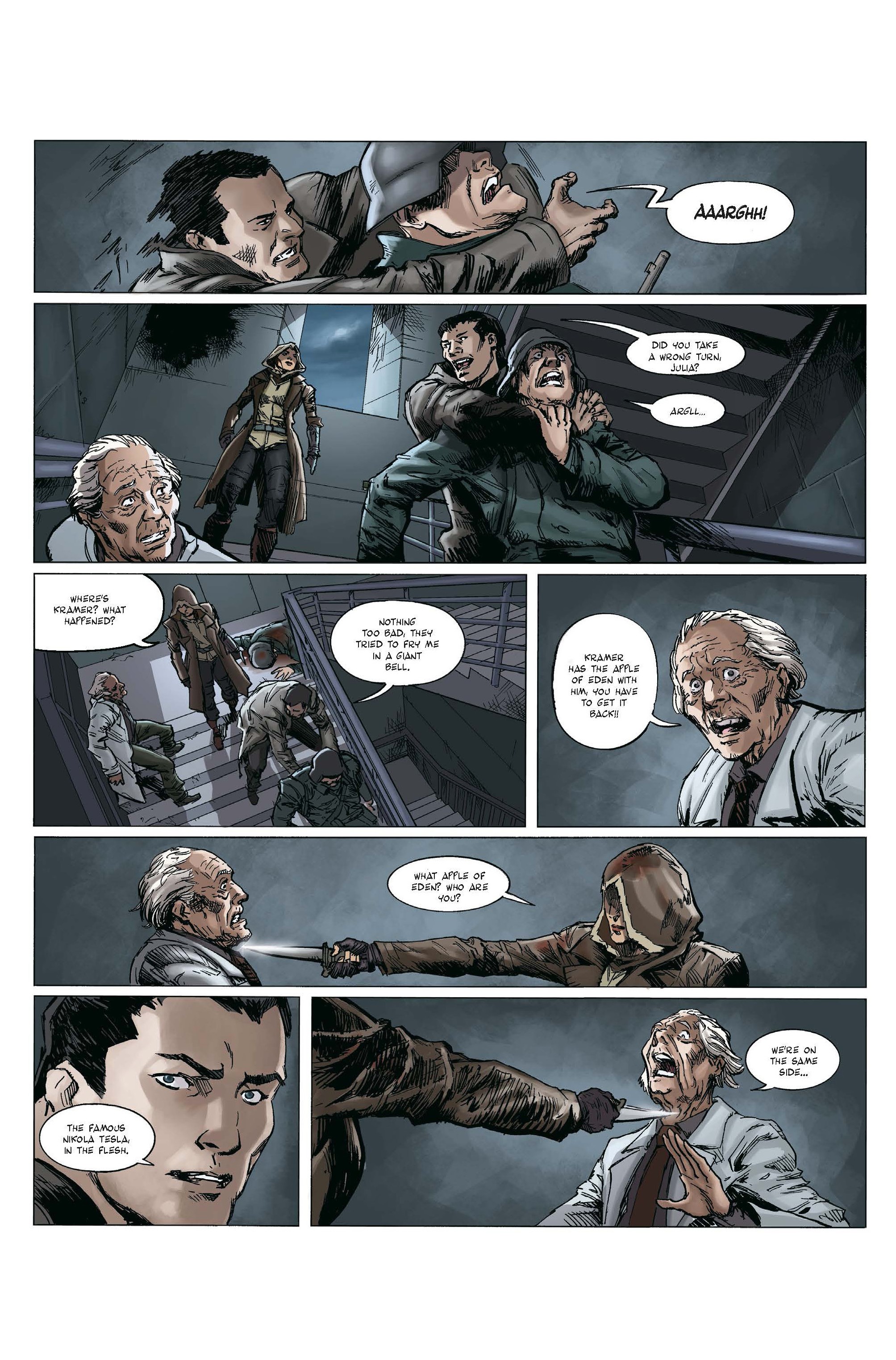 Read online Assassin's Creed: Conspiracies comic -  Issue #2 - 9
