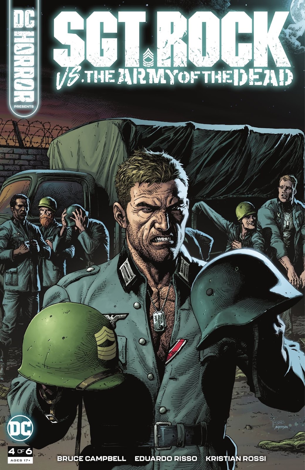 DC Horror Presents: Sgt. Rock vs. The Army of the Dead issue 4 - Page 1