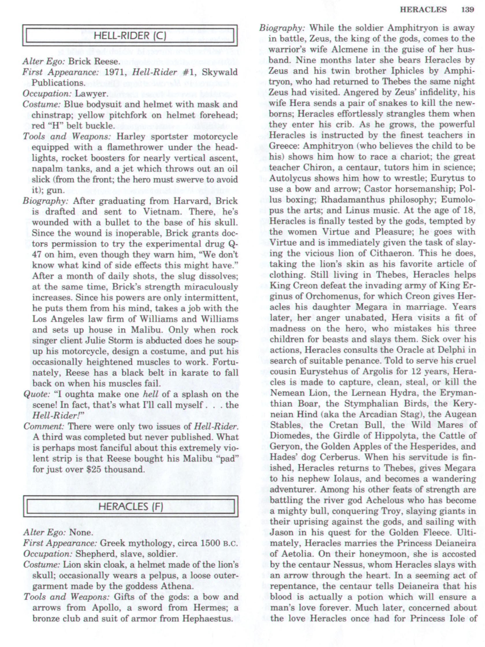 Read online The Encyclopedia of Superheroes comic -  Issue # TPB (Part 2) - 58