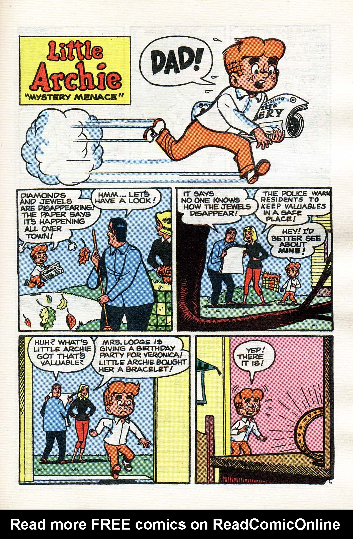Read online Little Archie Comics Digest Magazine comic -  Issue #44 - 68