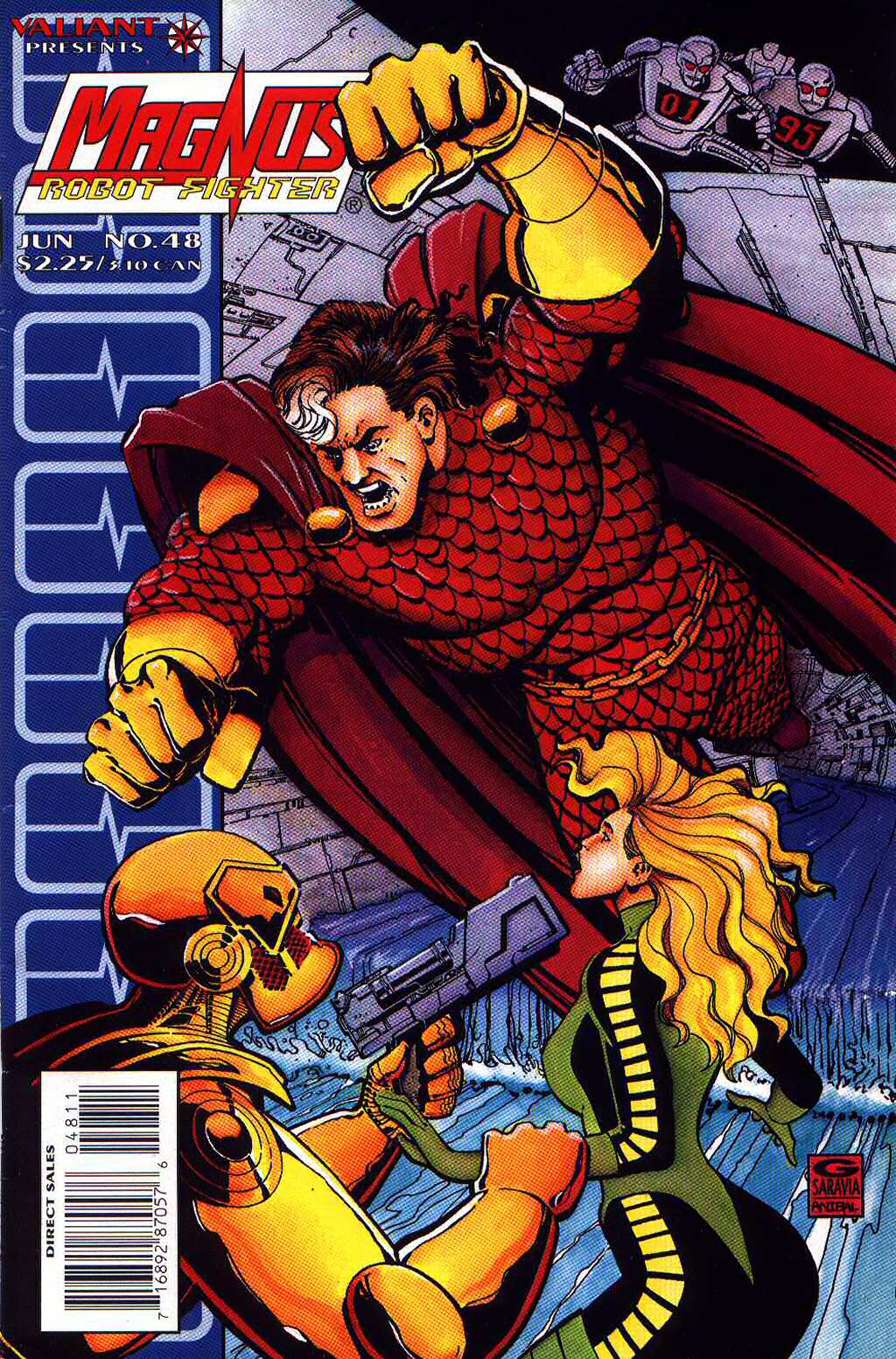 Read online Magnus Robot Fighter (1991) comic -  Issue #48 - 1