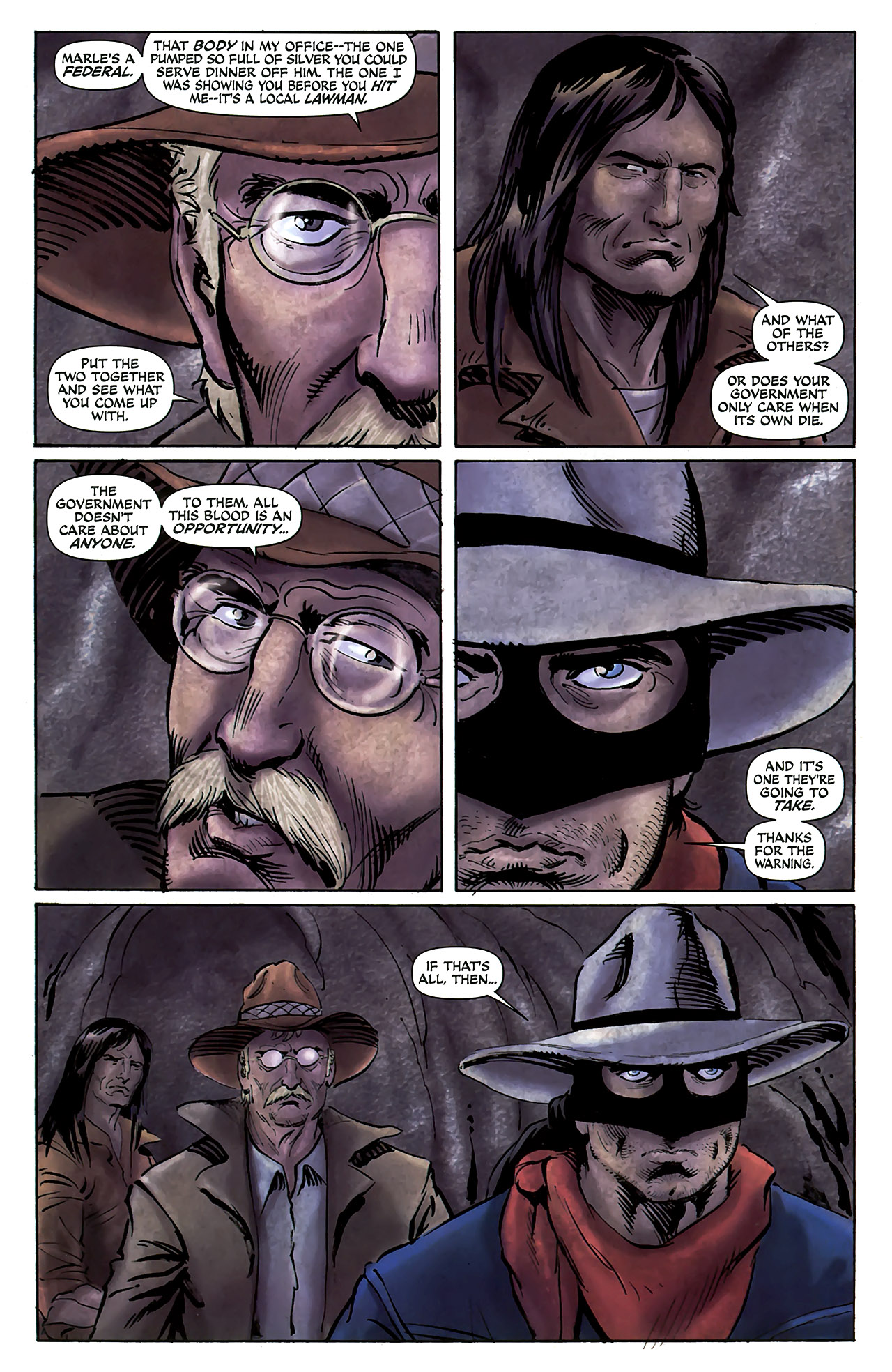 Read online The Lone Ranger (2006) comic -  Issue #20 - 14