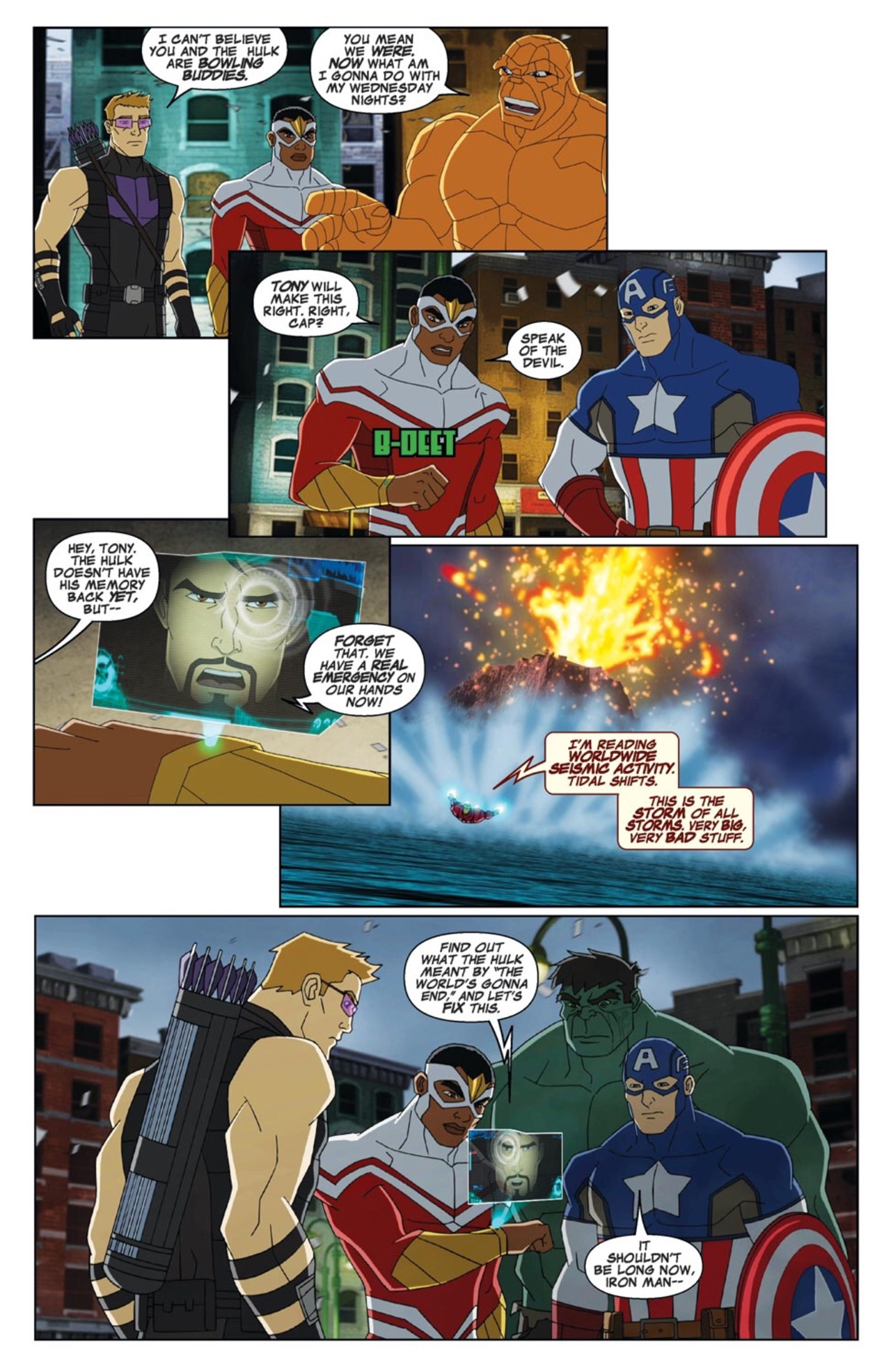Read online Marvel Universe Avengers Assemble Season 2 comic -  Issue #3 - 7