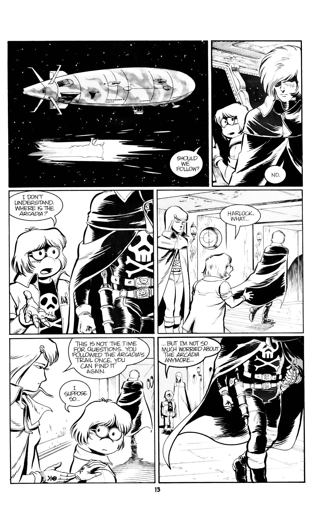 Read online Captain Harlock: Deathshadow Rising comic -  Issue #5 - 15