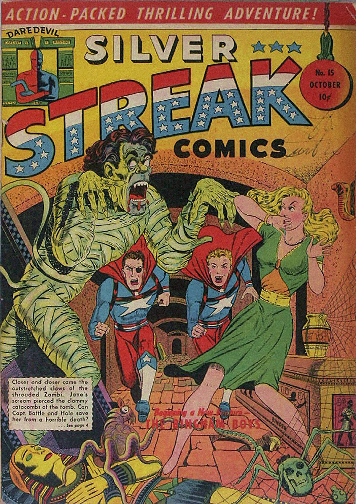 Read online Silver Streak Comics comic -  Issue #15 - 2