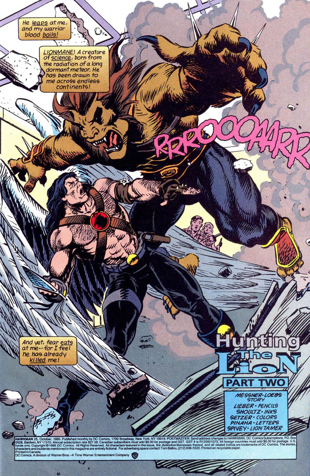Read online Hawkman (1993) comic -  Issue #25 - 2