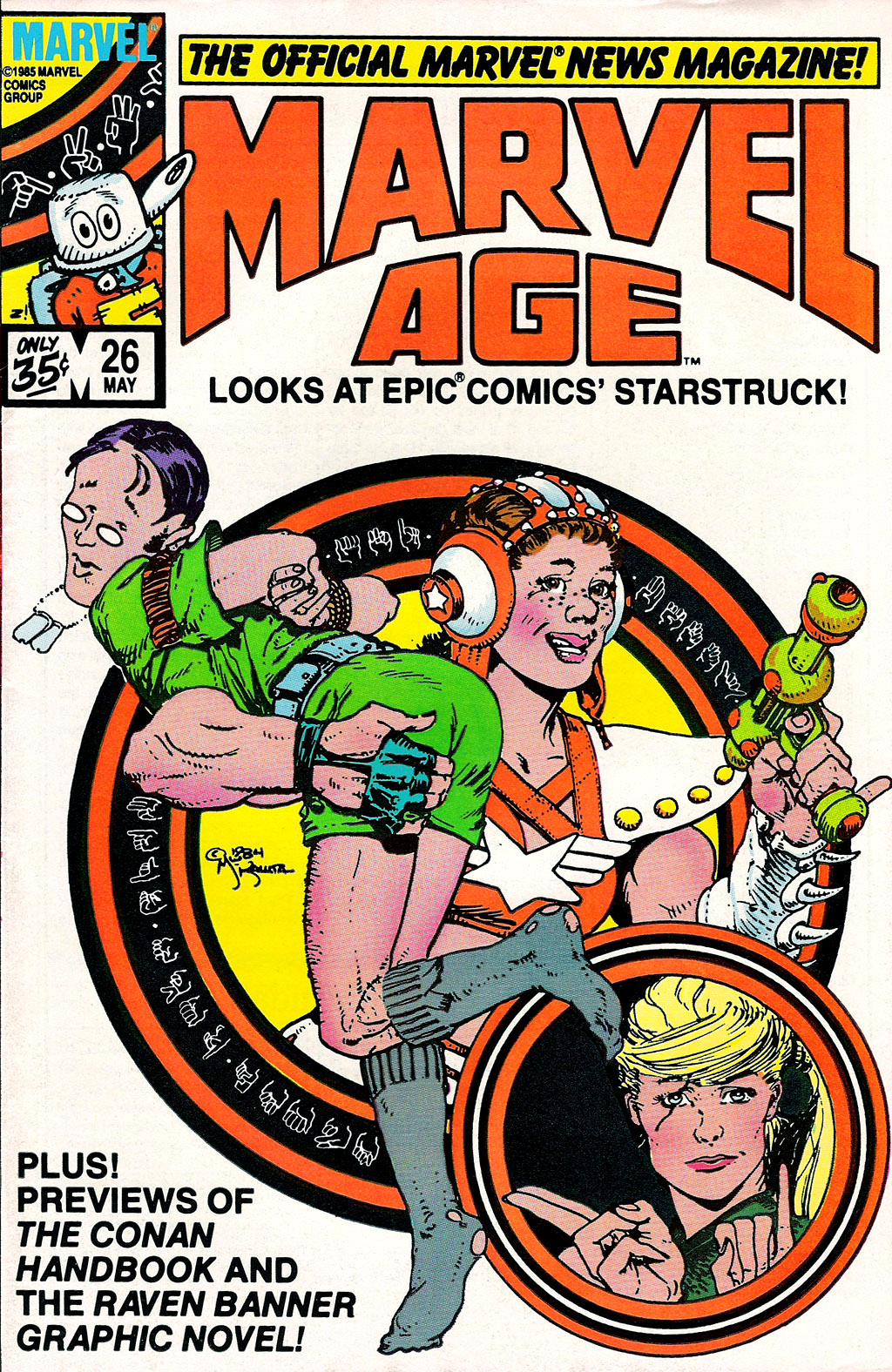 Read online Marvel Age comic -  Issue #26 - 1