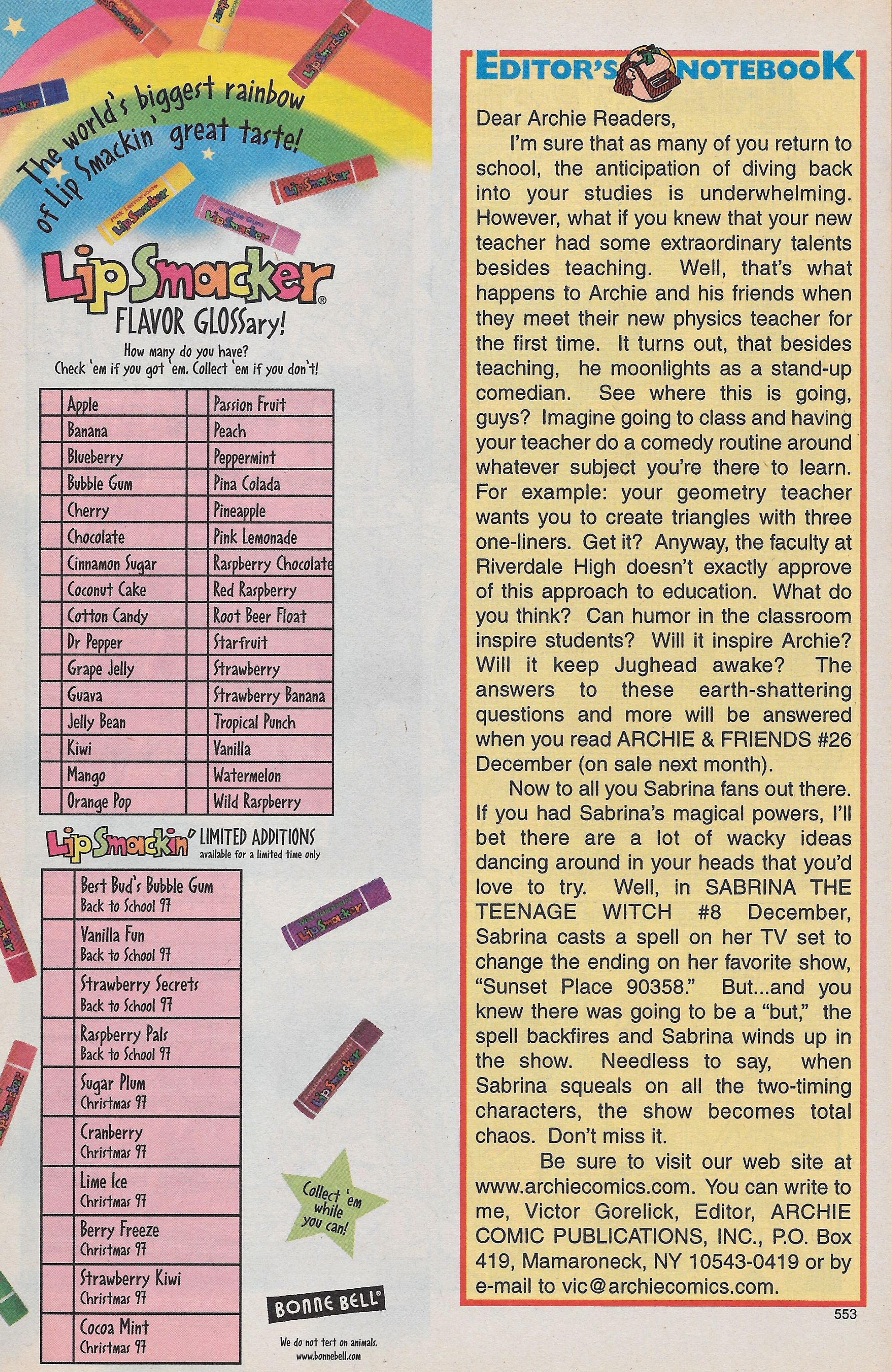 Read online Archie & Friends (1992) comic -  Issue #26 - 11