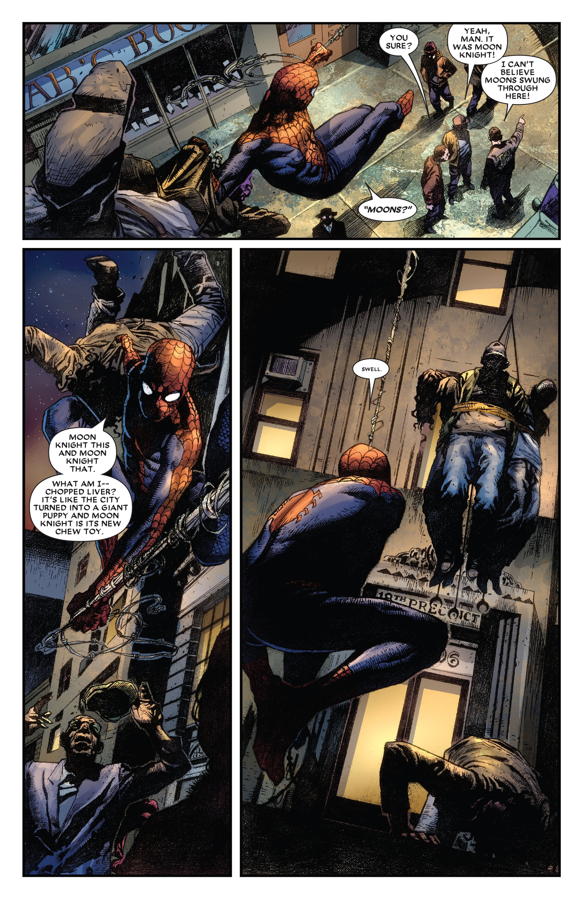 Read online Moon Knight by Huston, Benson & Hurwitz Omnibus comic -  Issue # TPB (Part 9) - 56