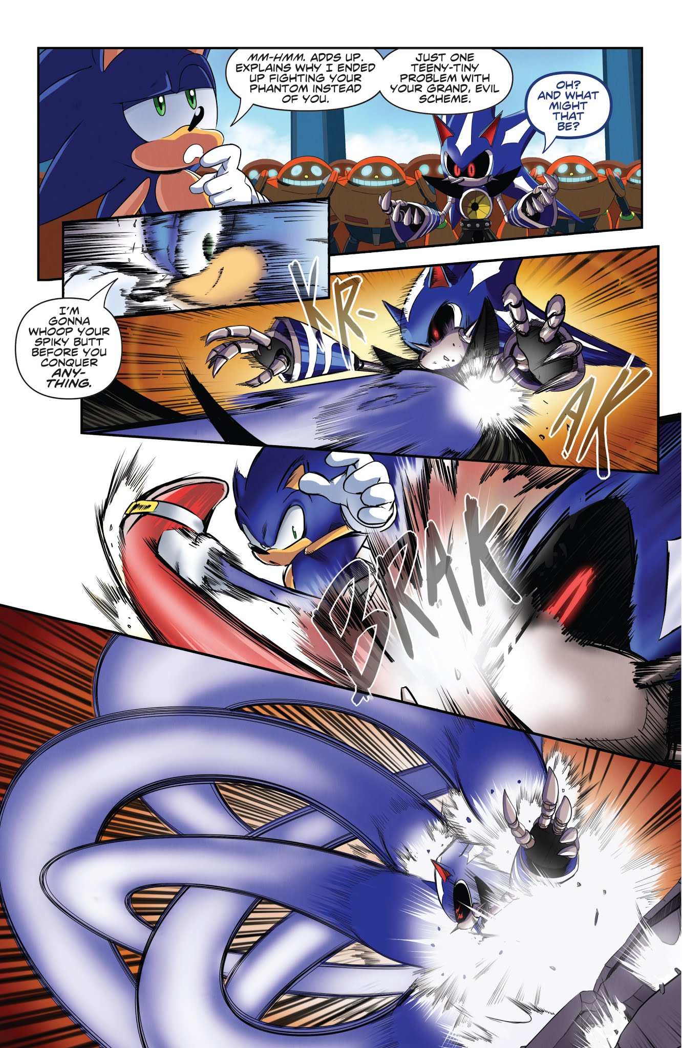 Read online Sonic the Hedgehog (2018) comic -  Issue #7 - 10