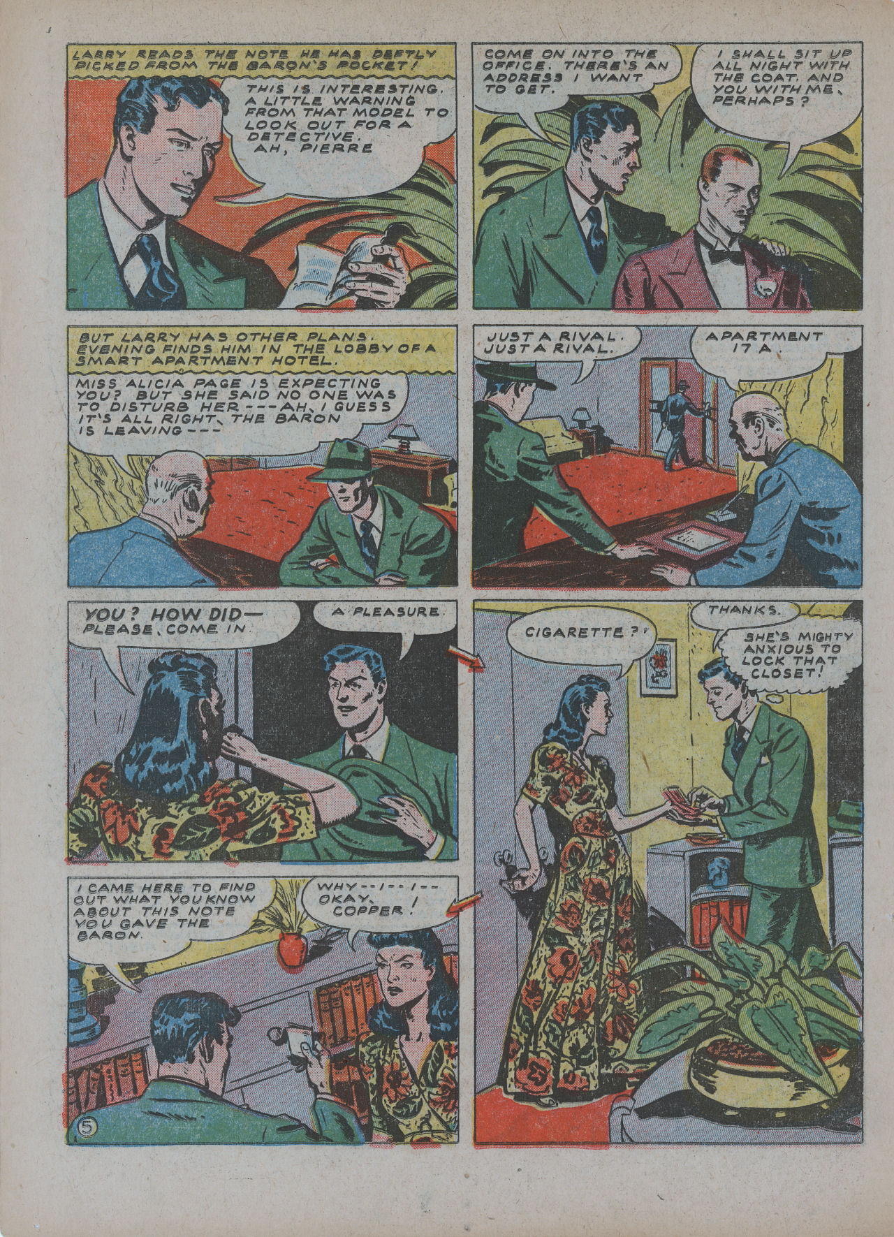 Read online Detective Comics (1937) comic -  Issue #56 - 34