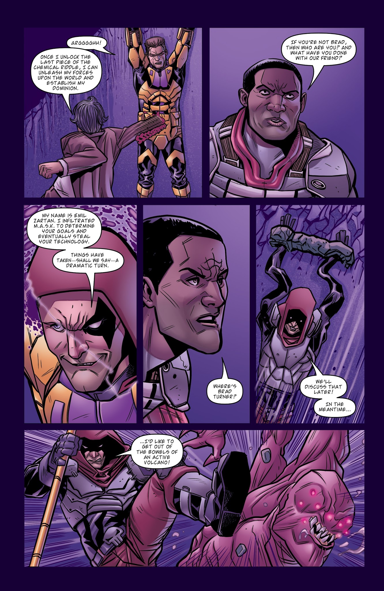 Read online M.A.S.K.: Mobile Armored Strike Kommand comic -  Issue #8 - 18