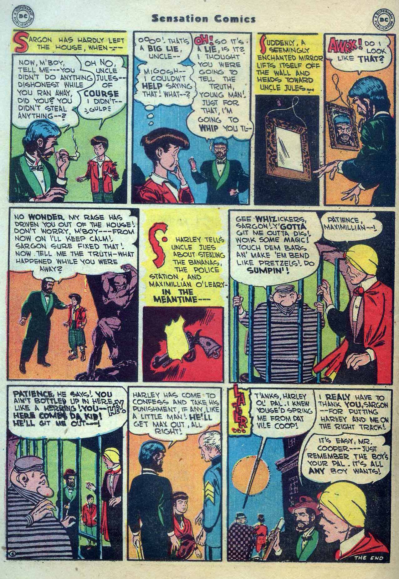 Read online Sensation (Mystery) Comics comic -  Issue #56 - 30