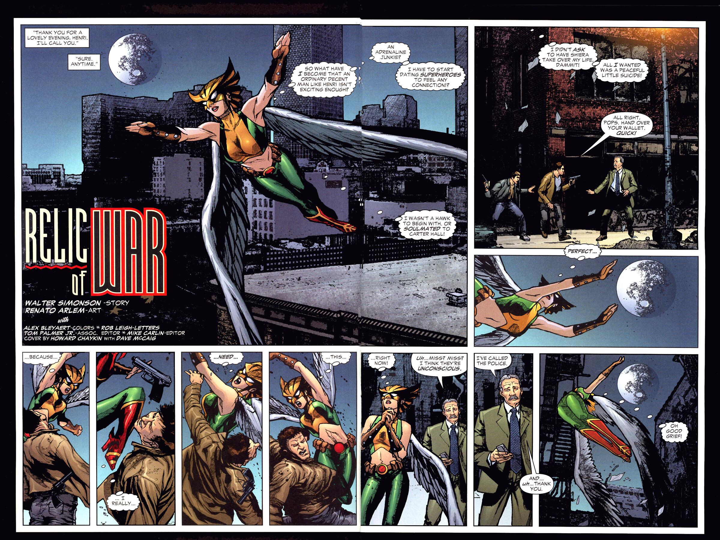 Read online Hawkgirl comic -  Issue #59 - 5