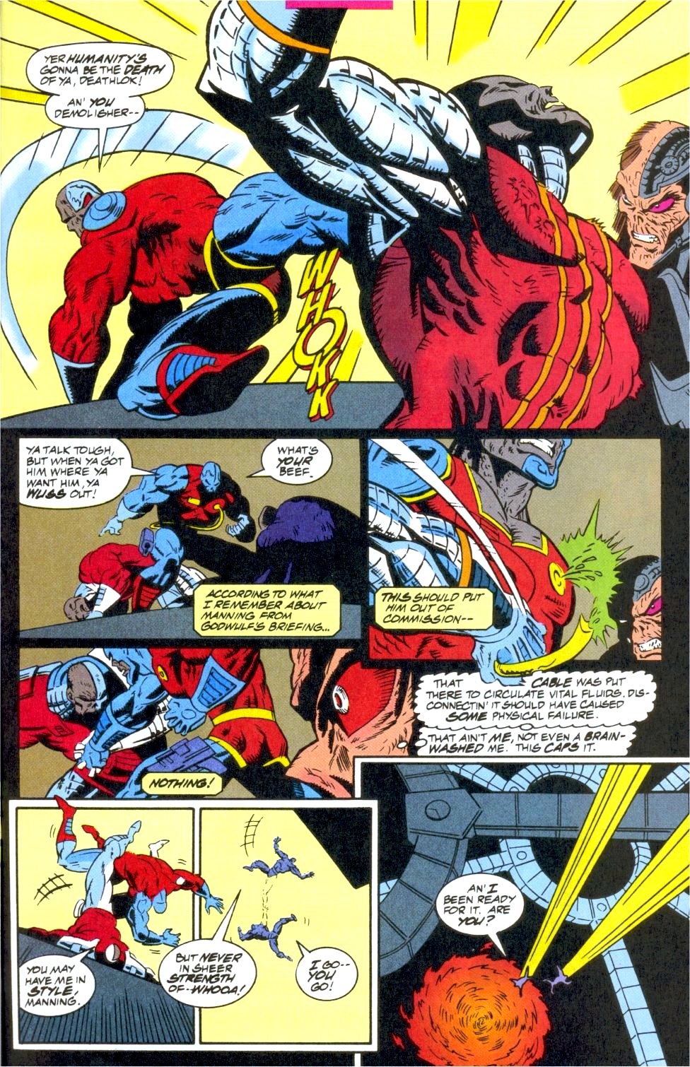Read online Deathlok (1991) comic -  Issue #33 - 16
