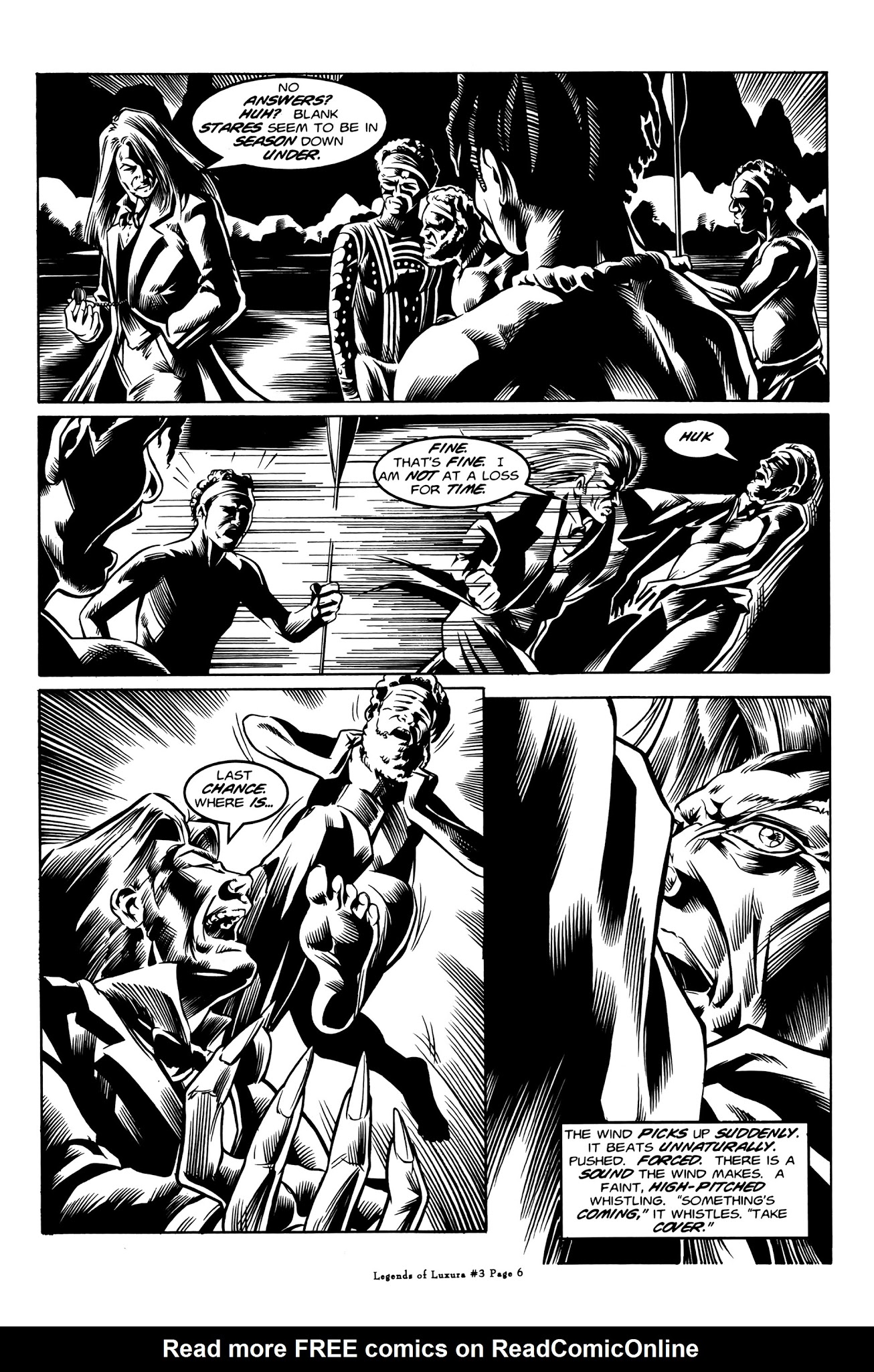Read online Legends of Luxura comic -  Issue #3 - 8