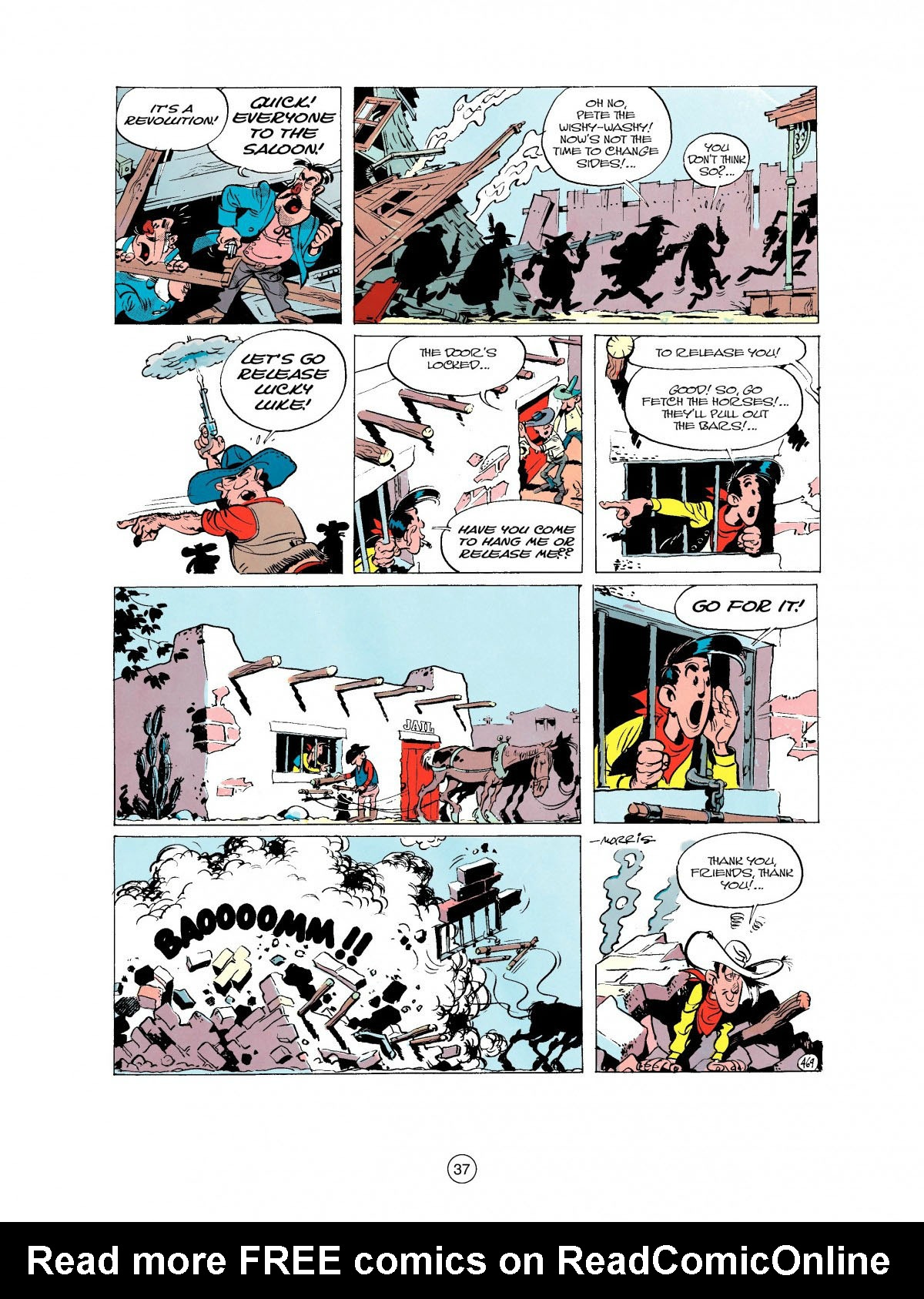 Read online A Lucky Luke Adventure comic -  Issue #27 - 38