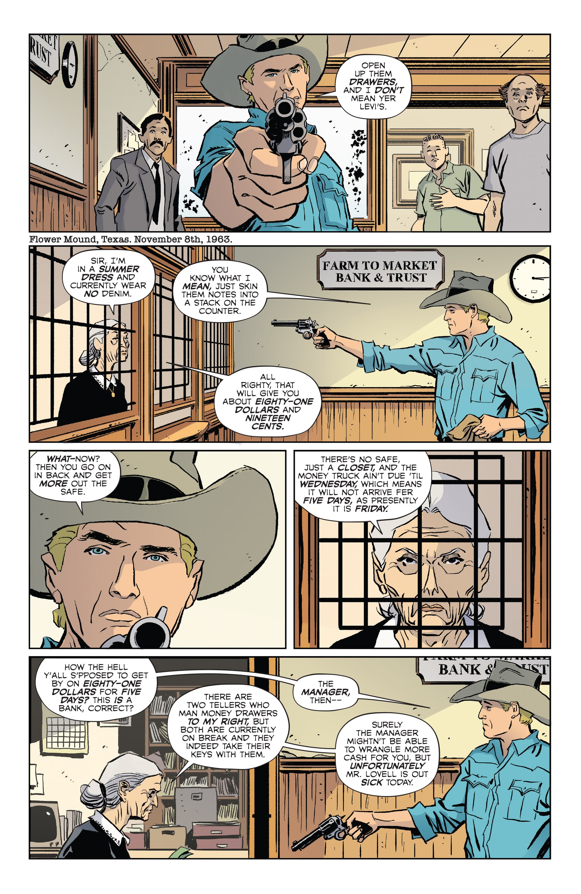 Read online Regarding the Matter of Oswald's Body comic -  Issue #1 - 8