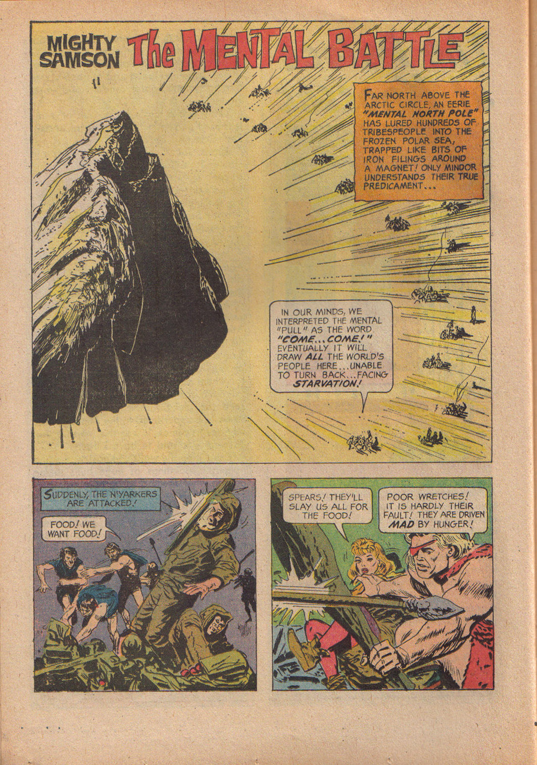 Read online Mighty Samson (1964) comic -  Issue #8 - 24