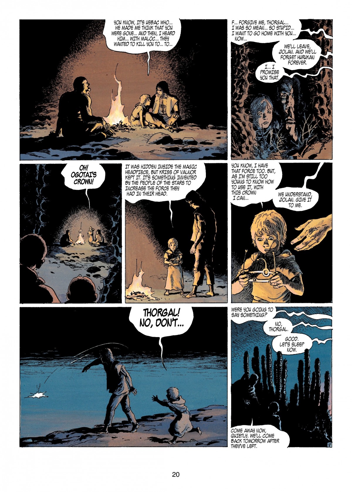 Read online Thorgal comic -  Issue #13 - 20